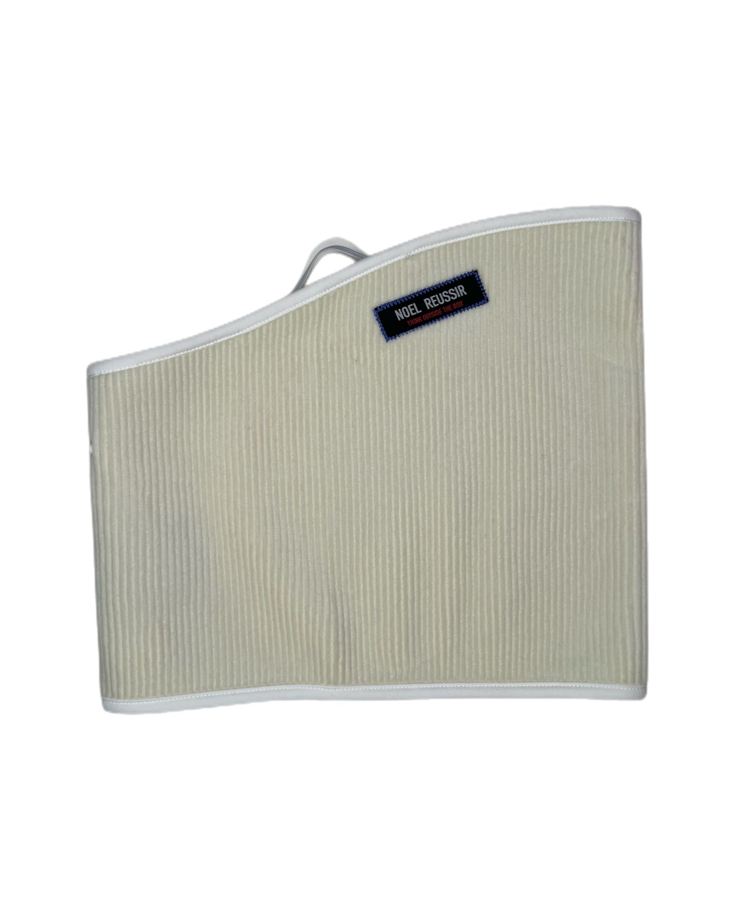 Noel Réussir Corduroy Neck Warmer(WHITE)