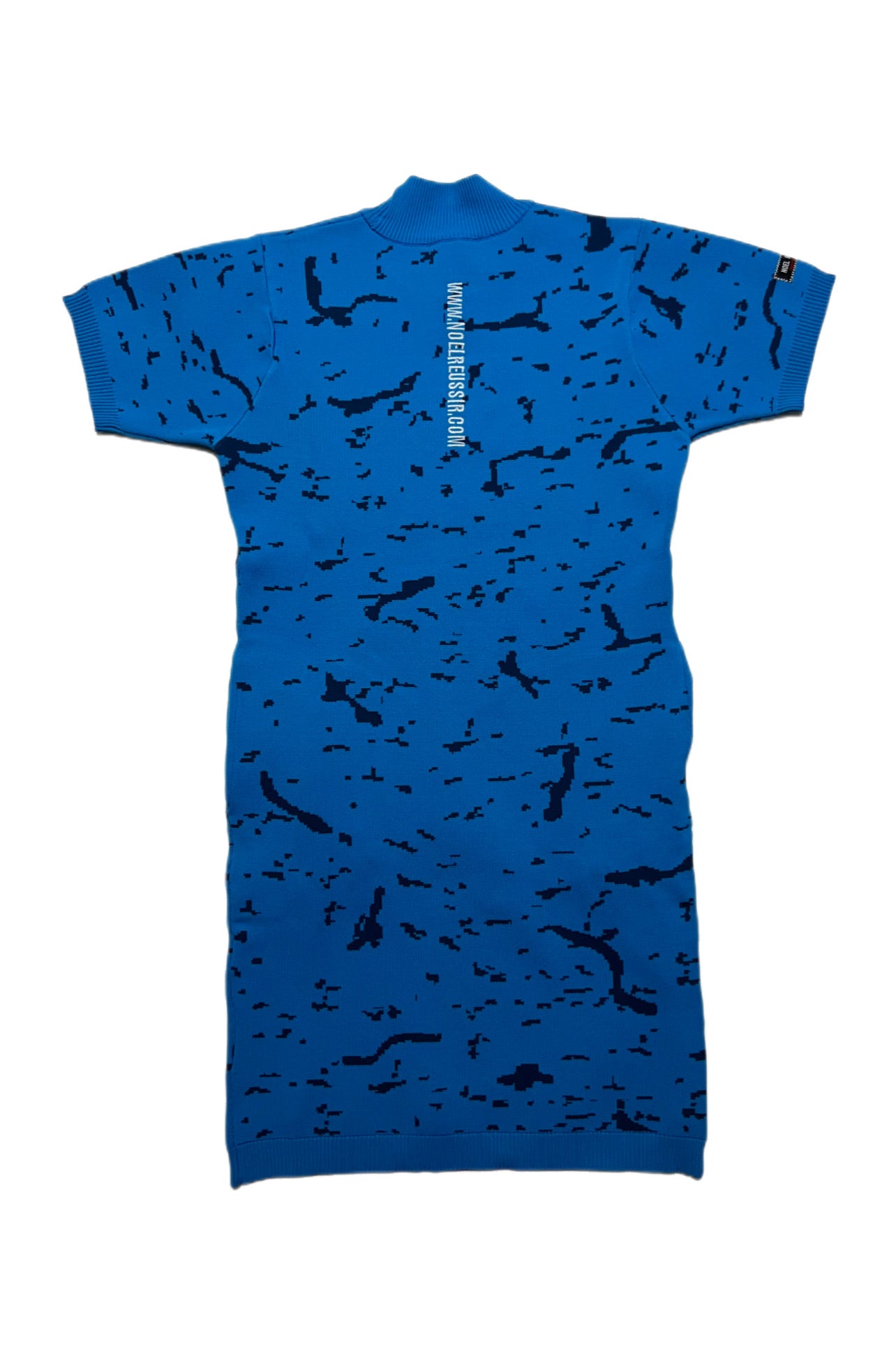 Puzzle Play Knit Dress(BLUE)