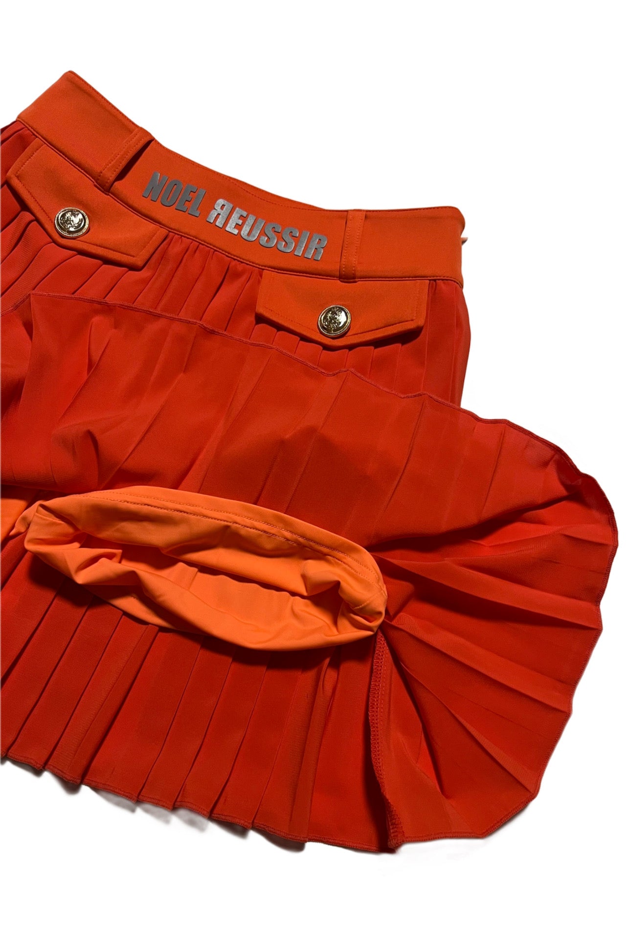 Precision Pleat Skirt(ORANGE)