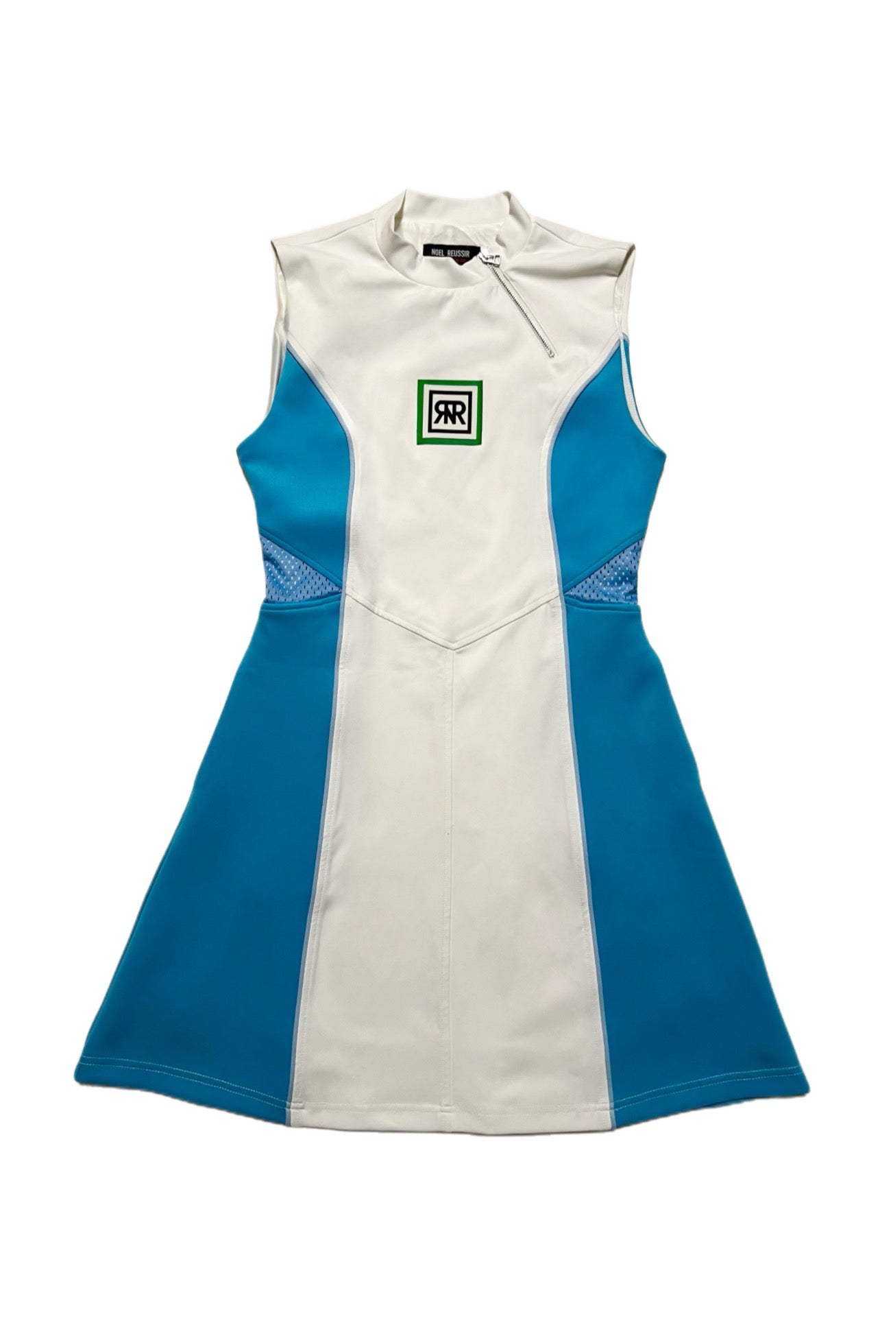 Eclat Swing Dress(BLUE×WHITE)