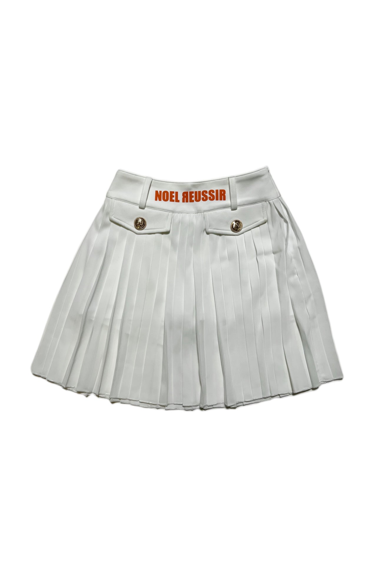 Precision Pleat Skirt(WHITE)