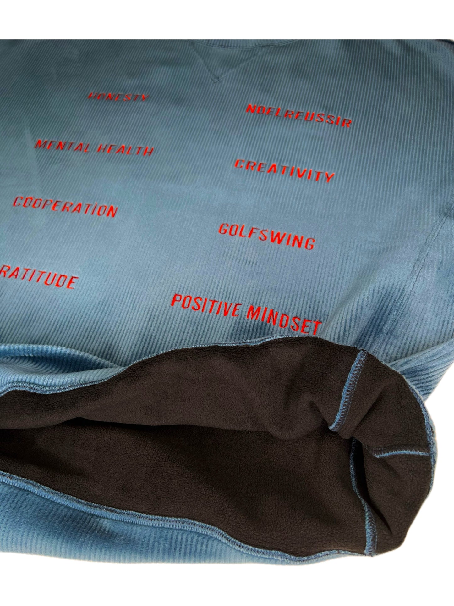 Serendipity Corduroy Crew Sweat