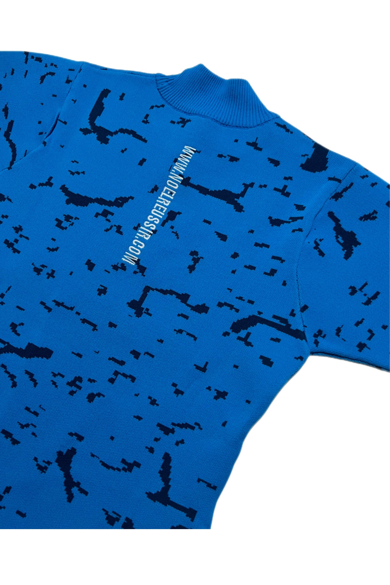 Puzzle Play Knit Dress(BLUE)