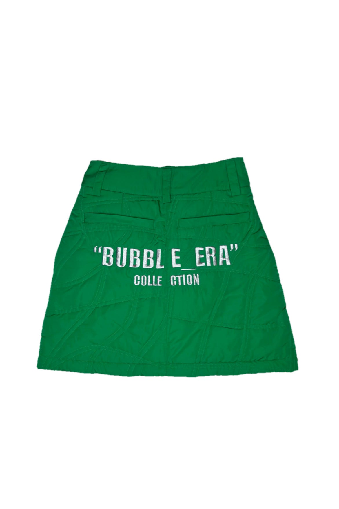 Full Zip Up Skirt(GREEN)
