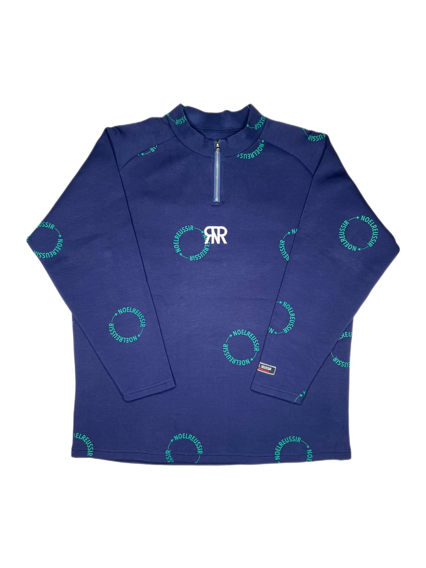 Serendipity Mock Neck Half-Zip Long Sleeve(MENS)