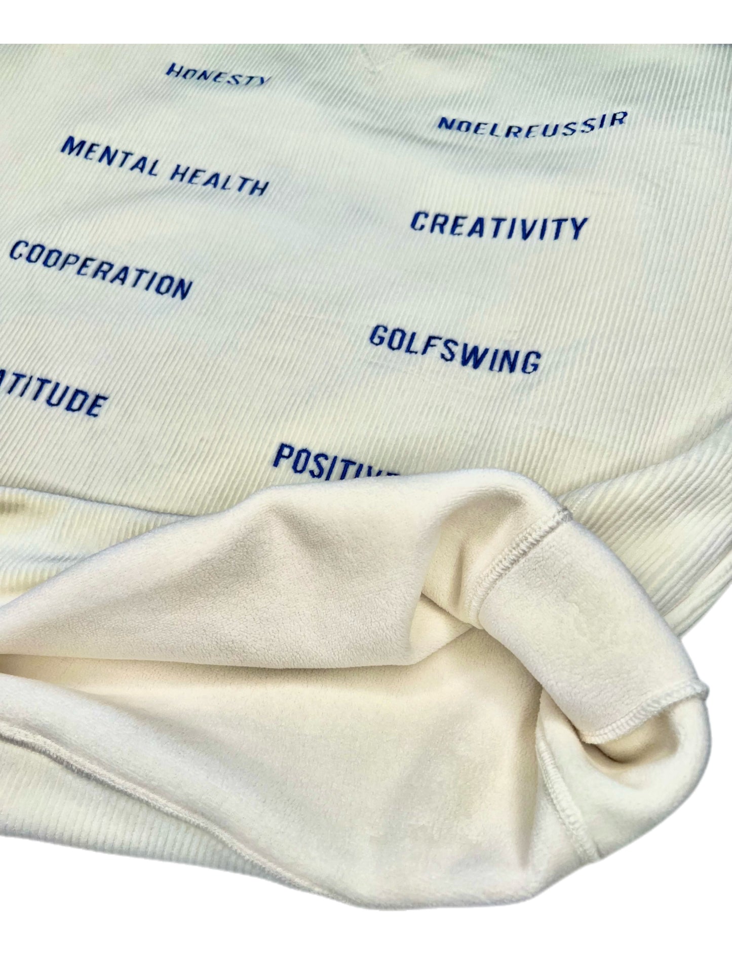 Serendipity Corduroy Crew Sweat
