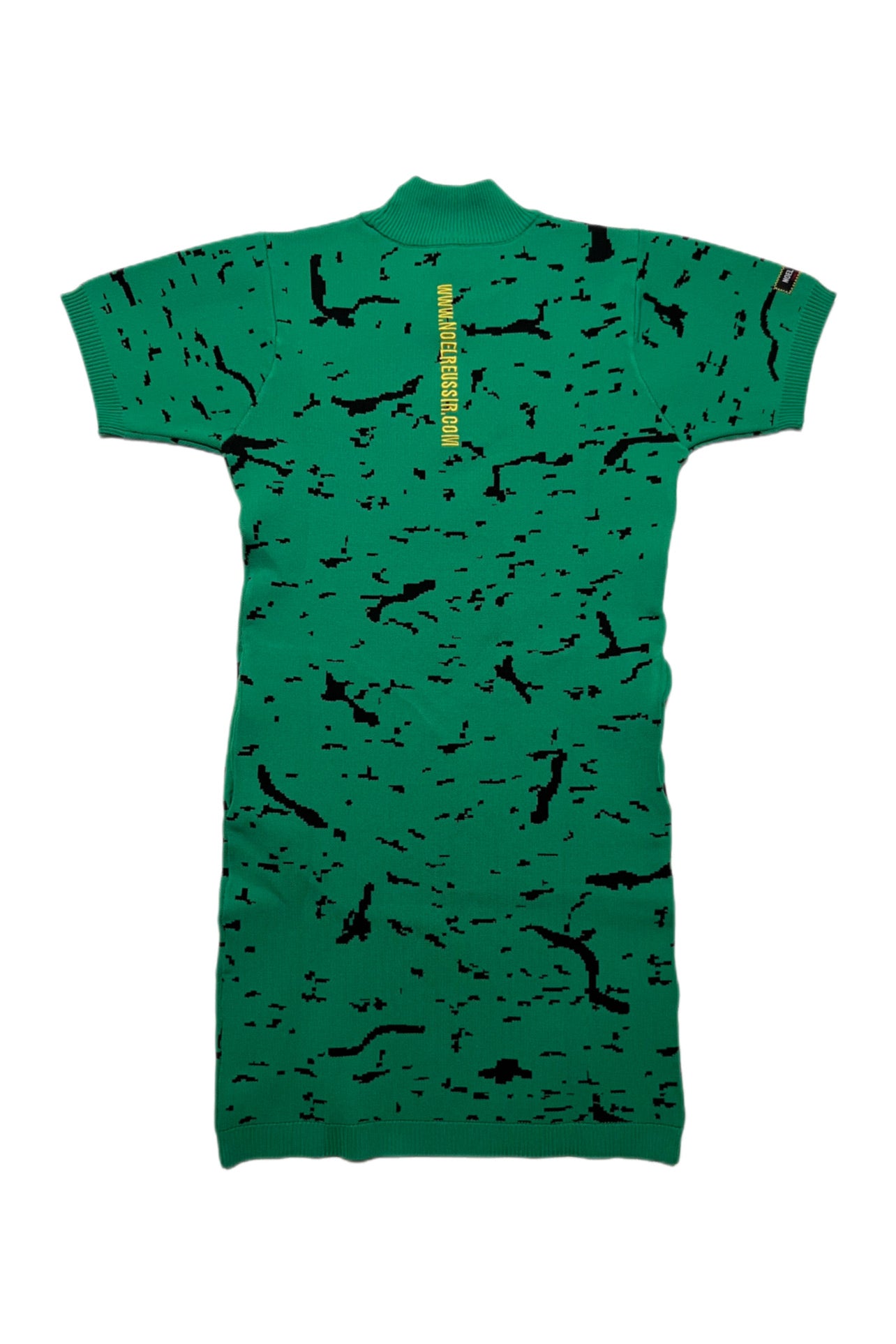 Puzzle Play Knit Dress(GREEN)
