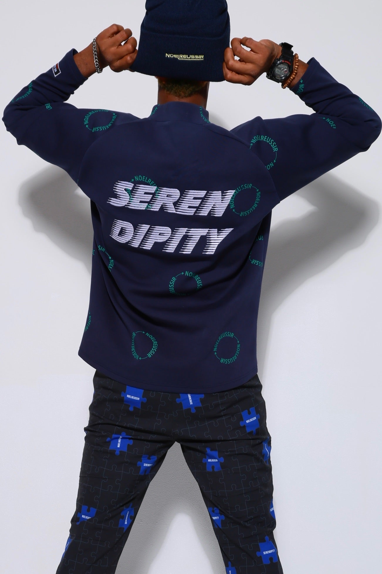 Serendipity Mock Neck Half-Zip Long Sleeve (MENS)