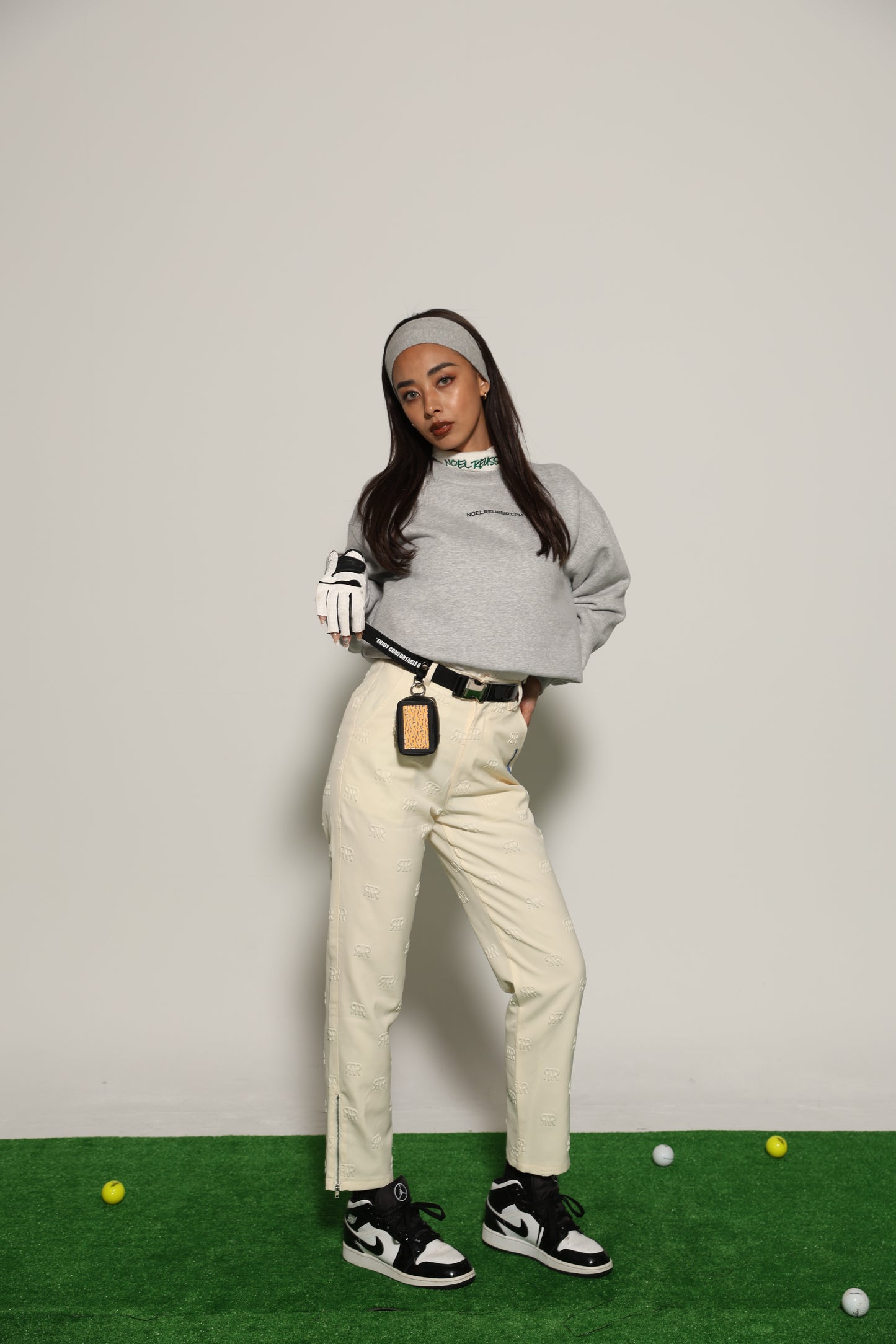 Embossing Long Pants(BROWN)