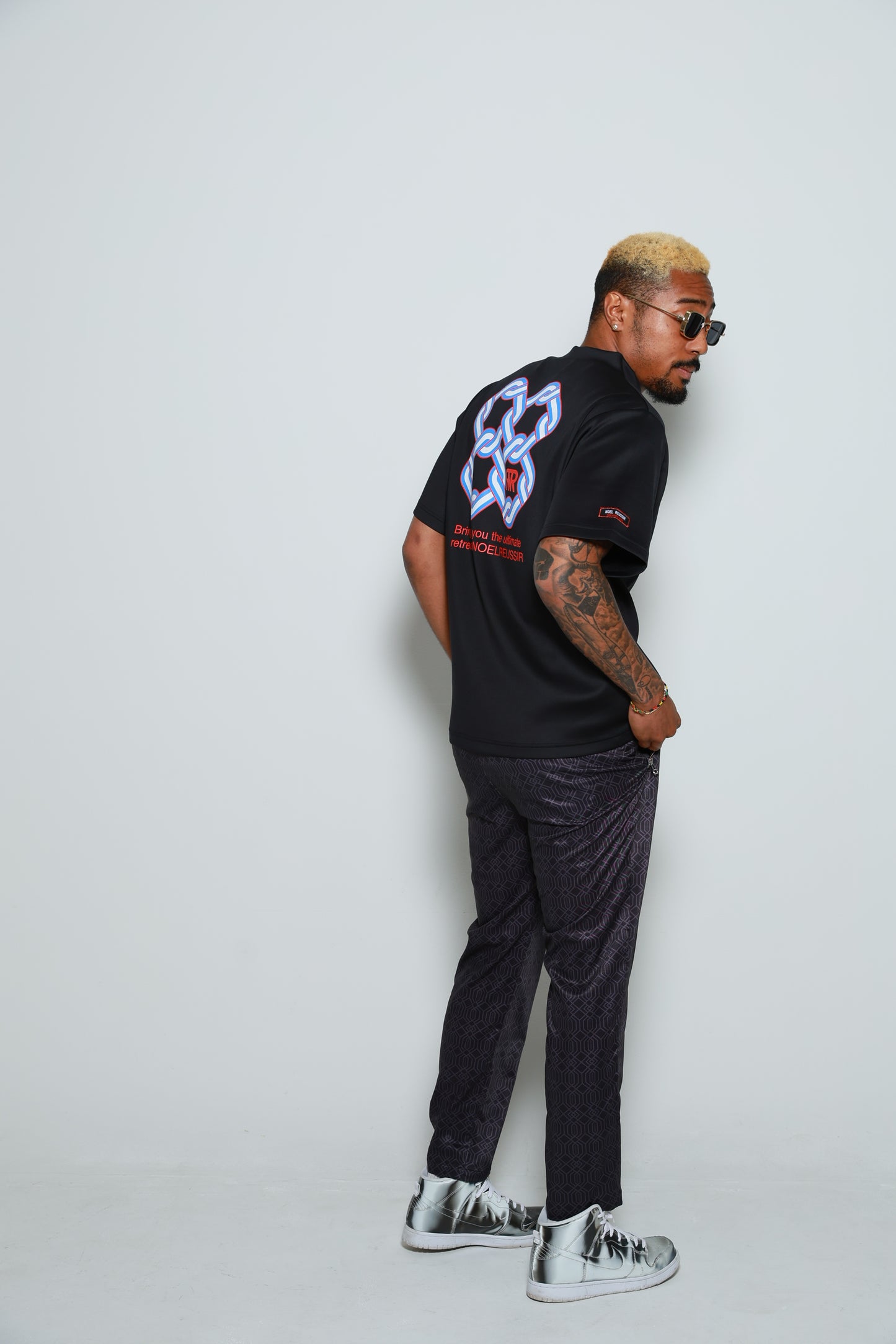Retro Mode Vision Long Pants(BLACK)