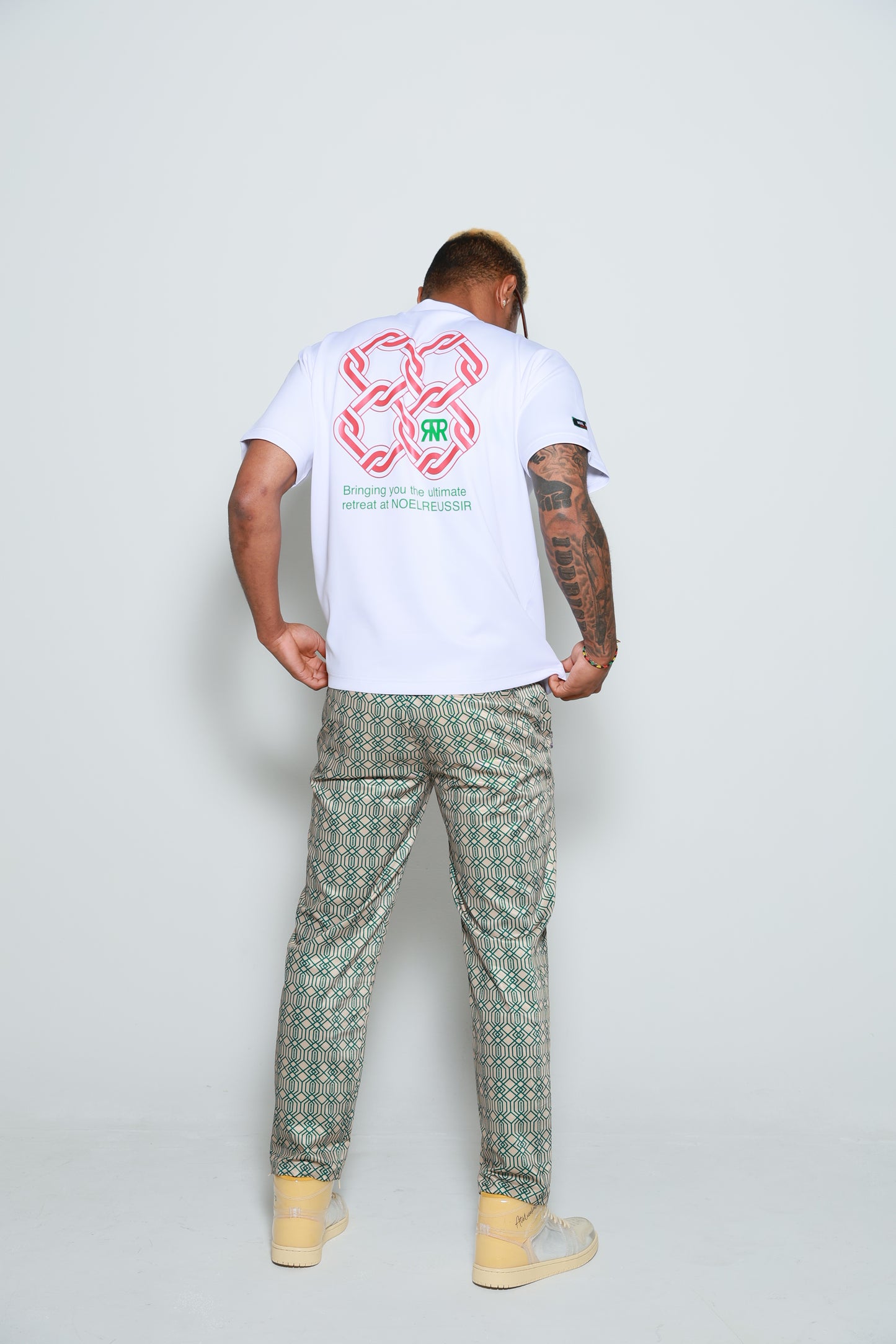 Retro Mode Vision Long Pants(BEIGE)