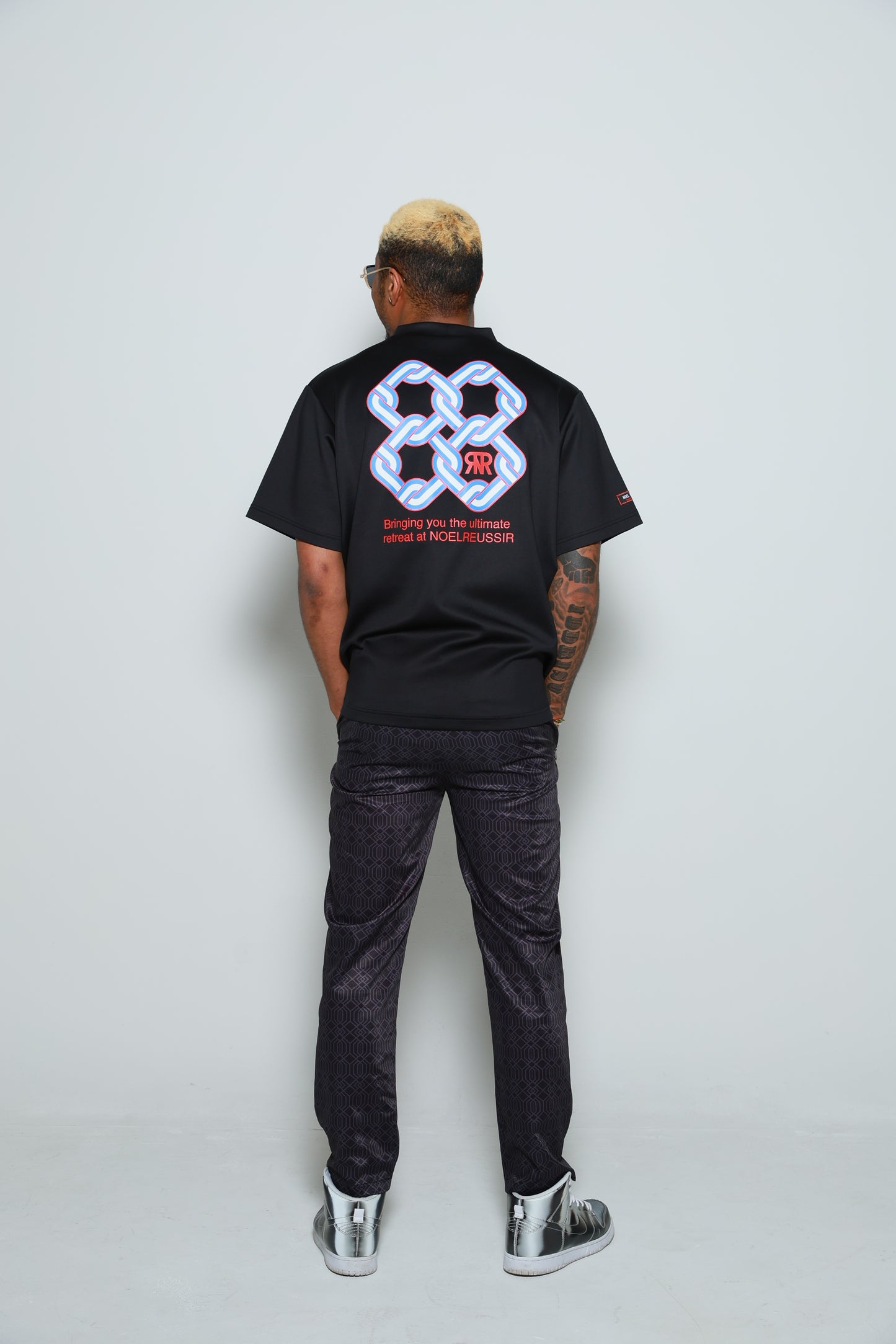 Retro Mode Vision Long Pants(BLACK)