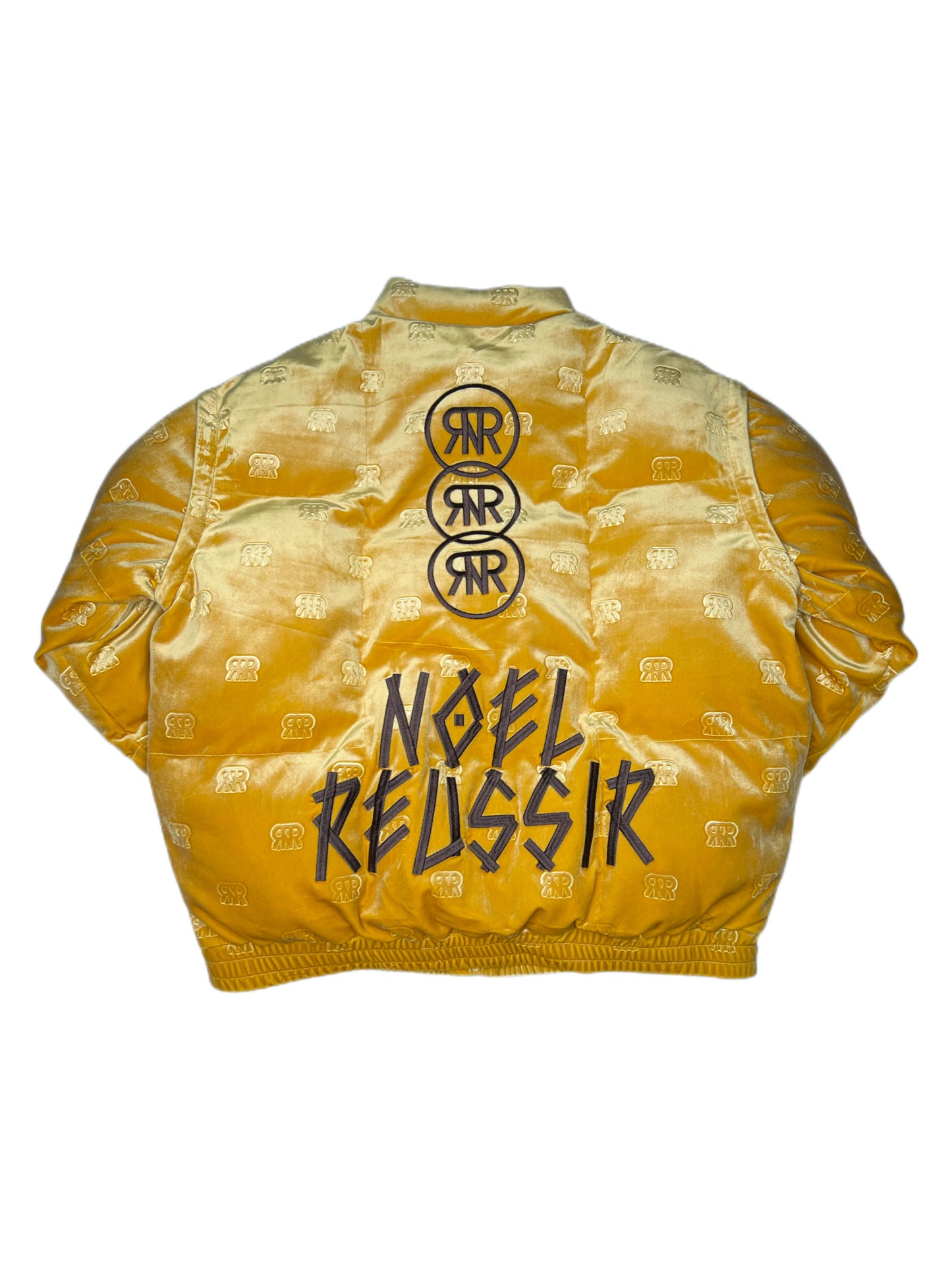 “Velvet Embossed Two-Way Outer Jacket”