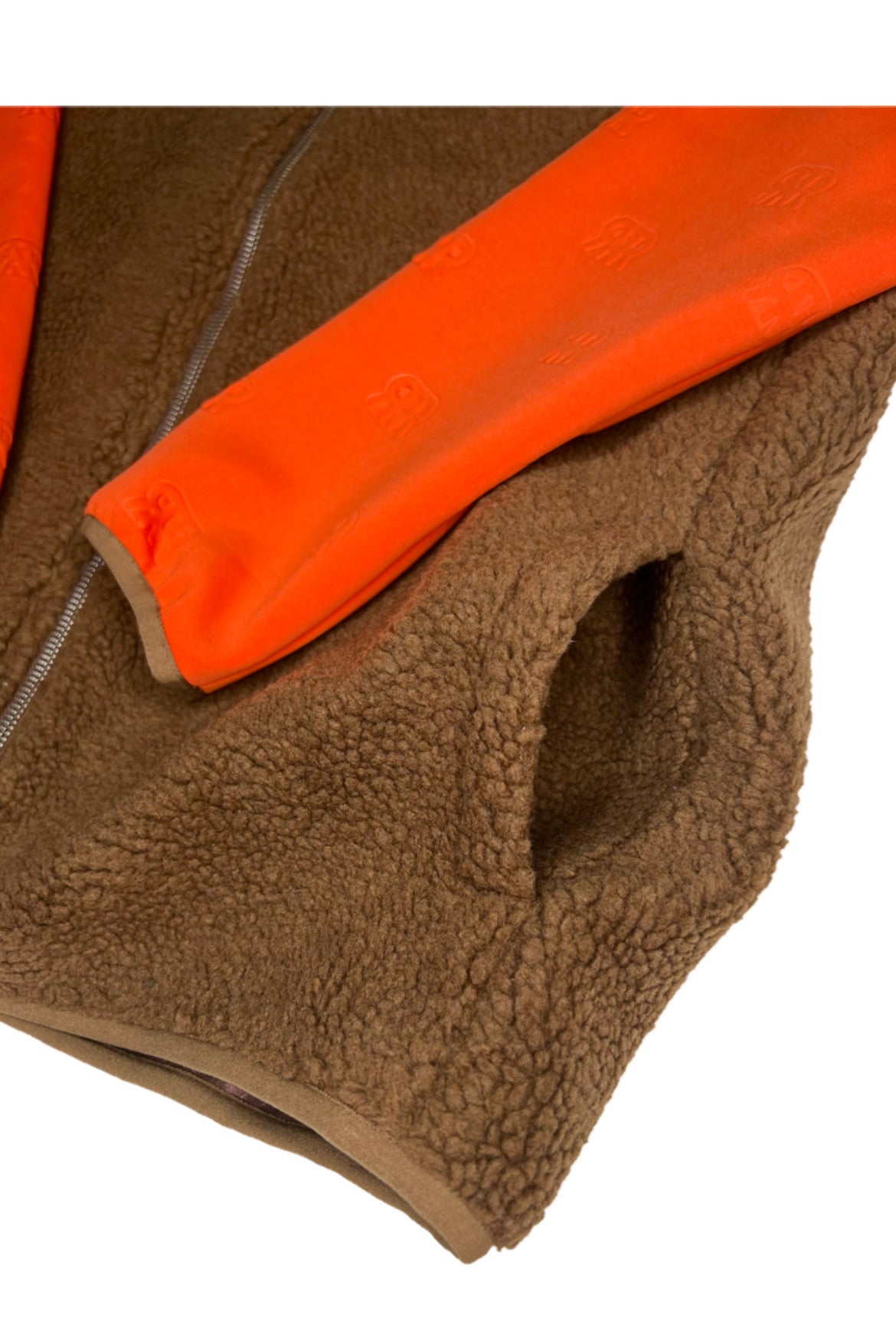 Boa Docking Zip Up JKT(ORANGE×BROWN)