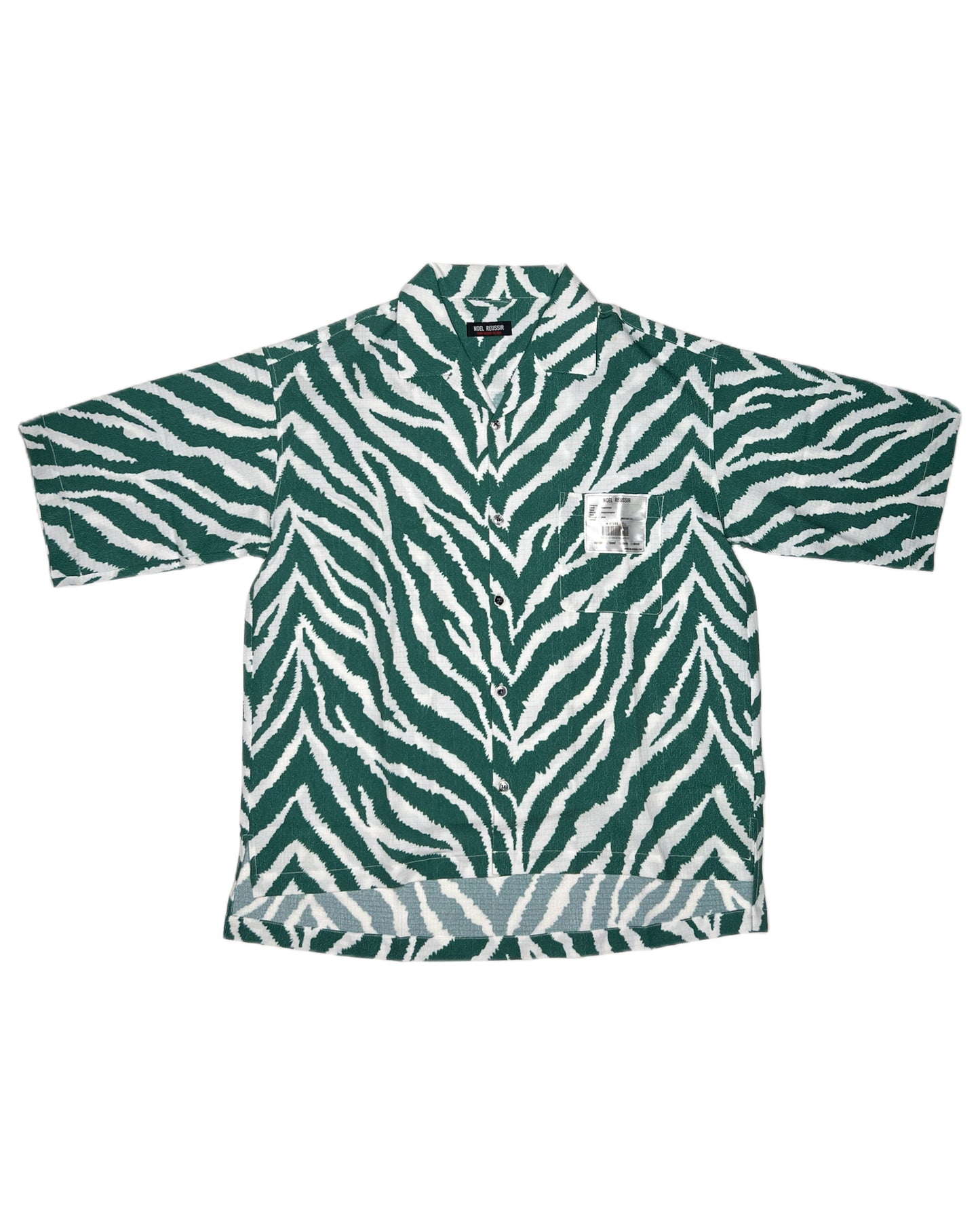 Zebra Lose Fit Shirt (green)