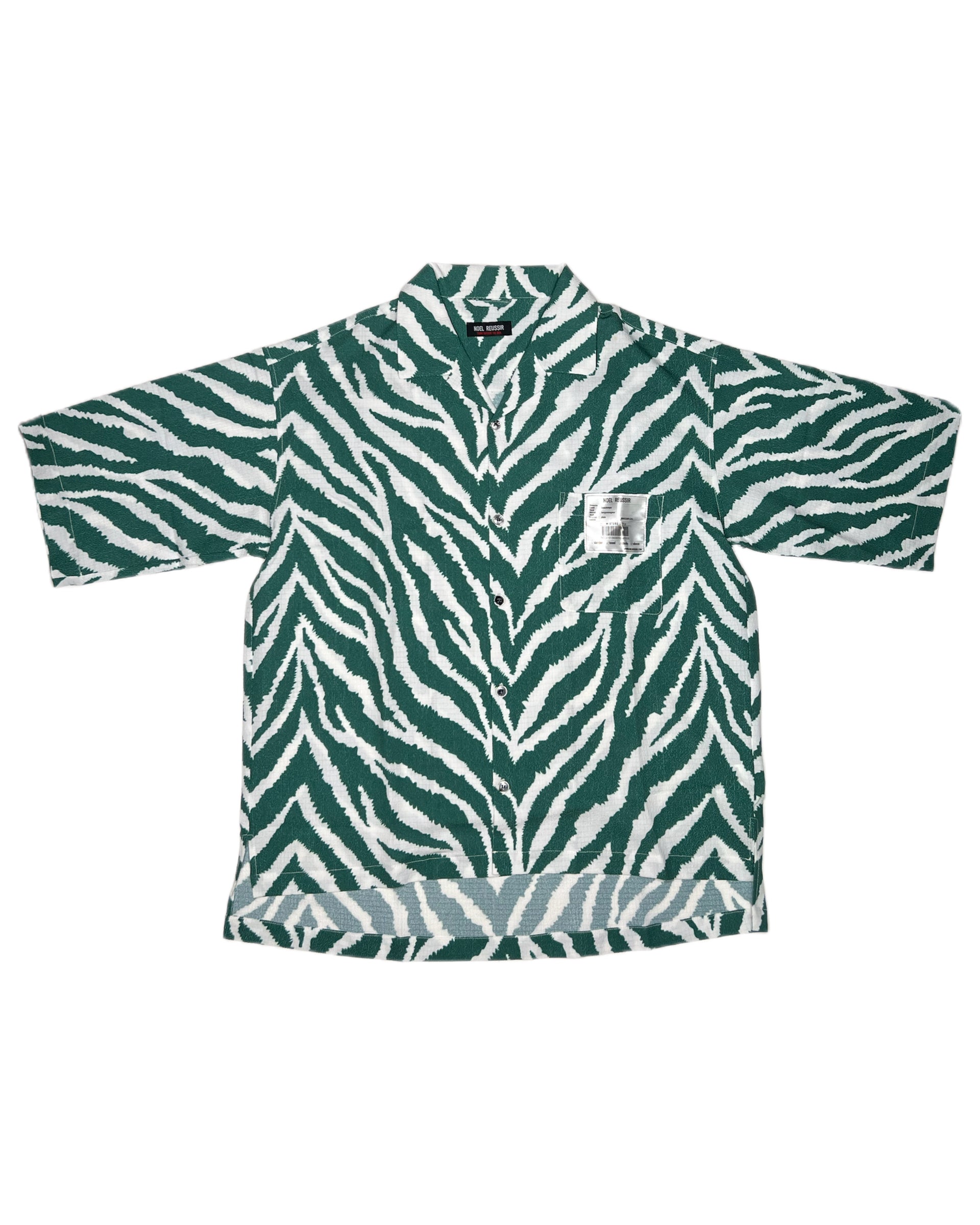 Zebra Lose Fit Shirt (green)