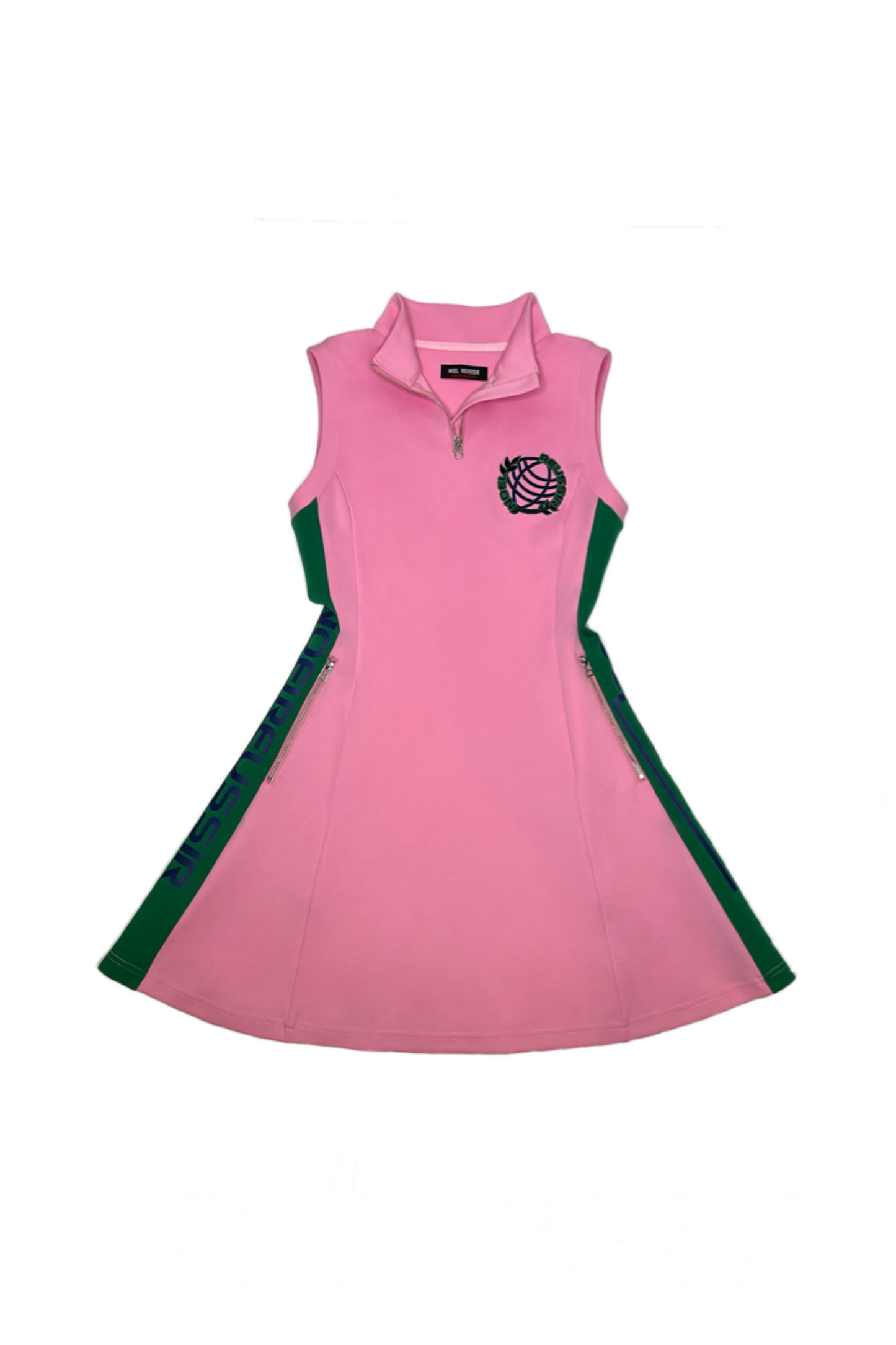 Earth Leaf Tight One Piece (Pink×Green)