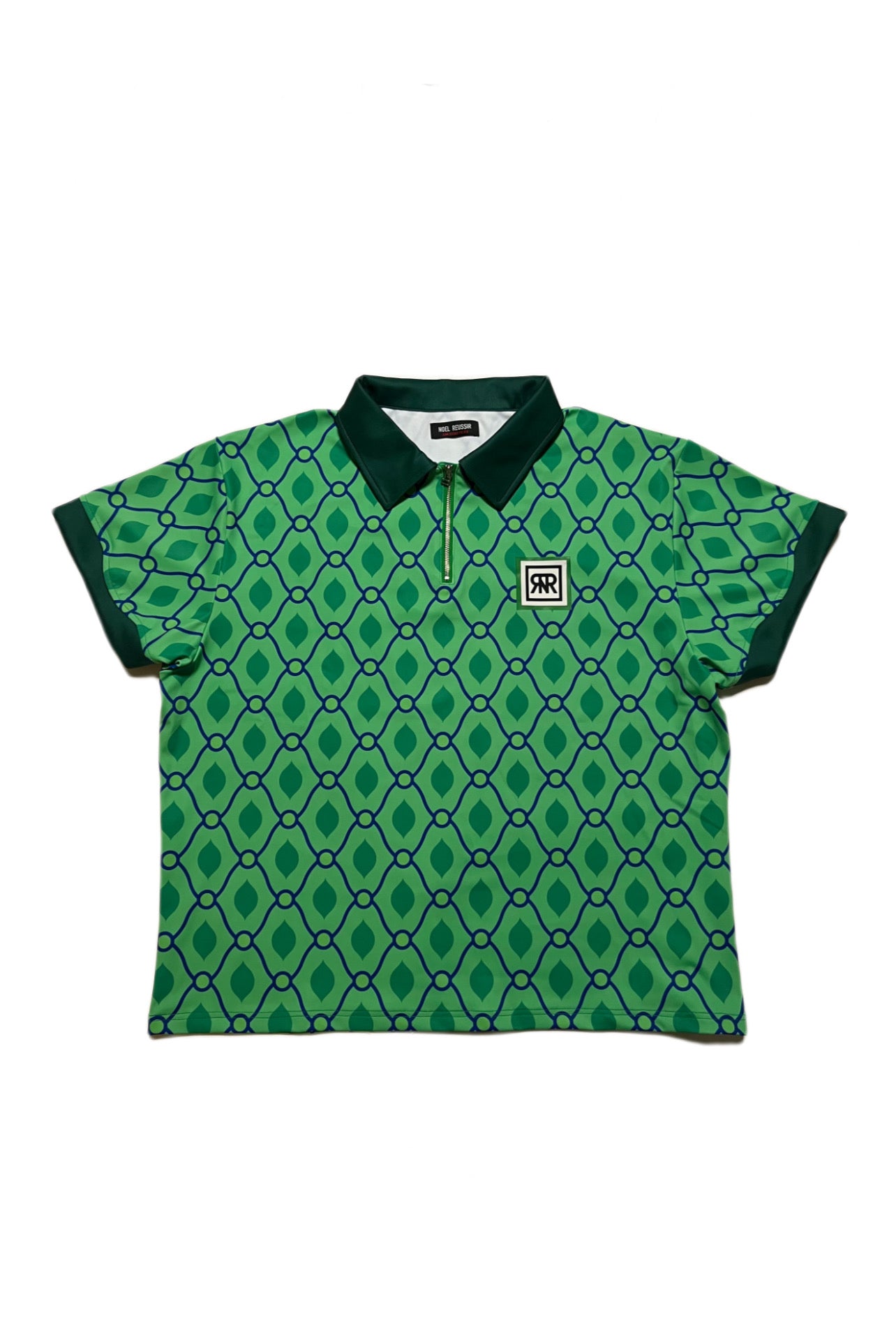 Horizon Cube Half Zip Polo（GREEN）