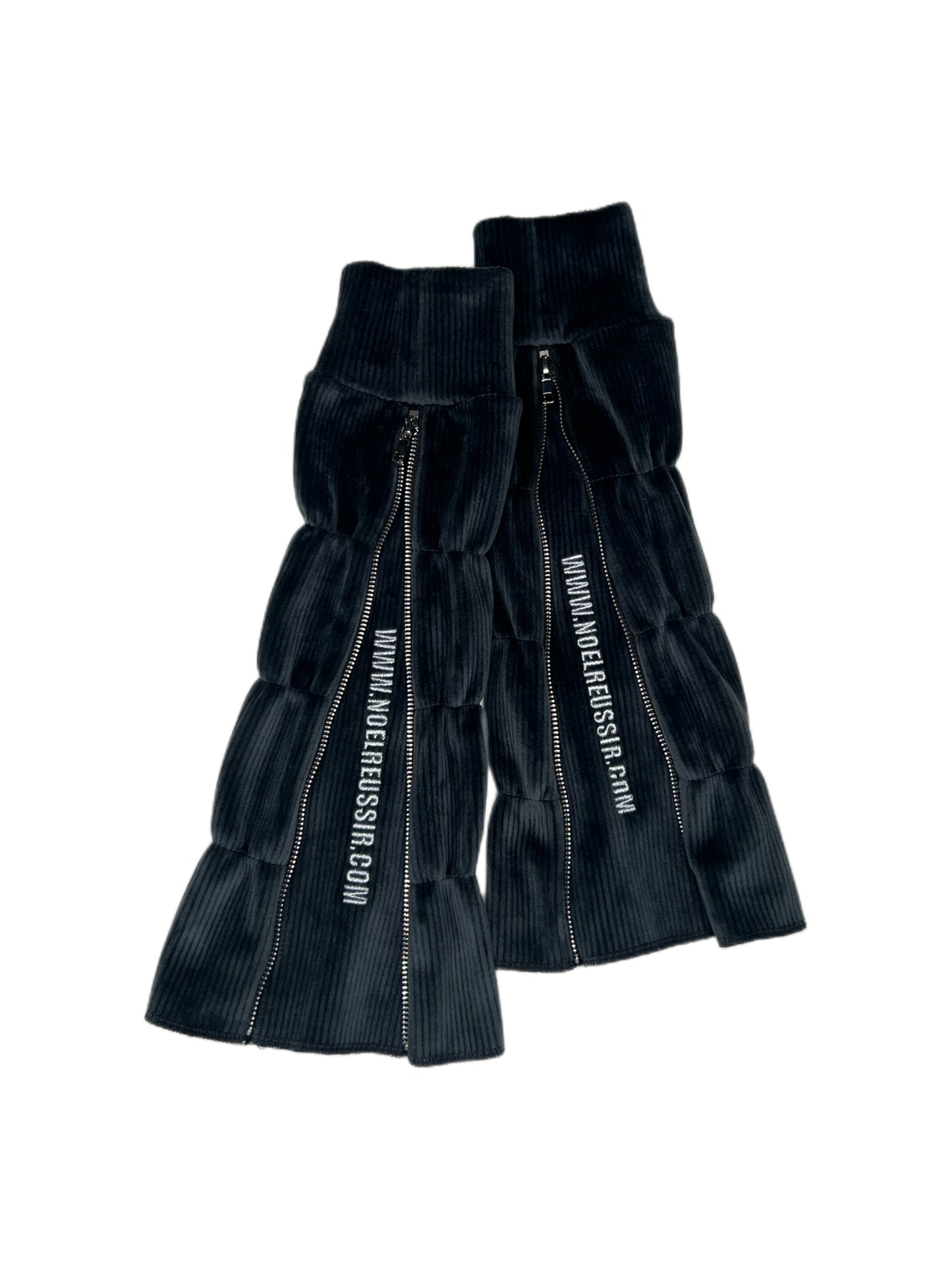 Serendipity Corduroy Leg Warmers(BLACK)