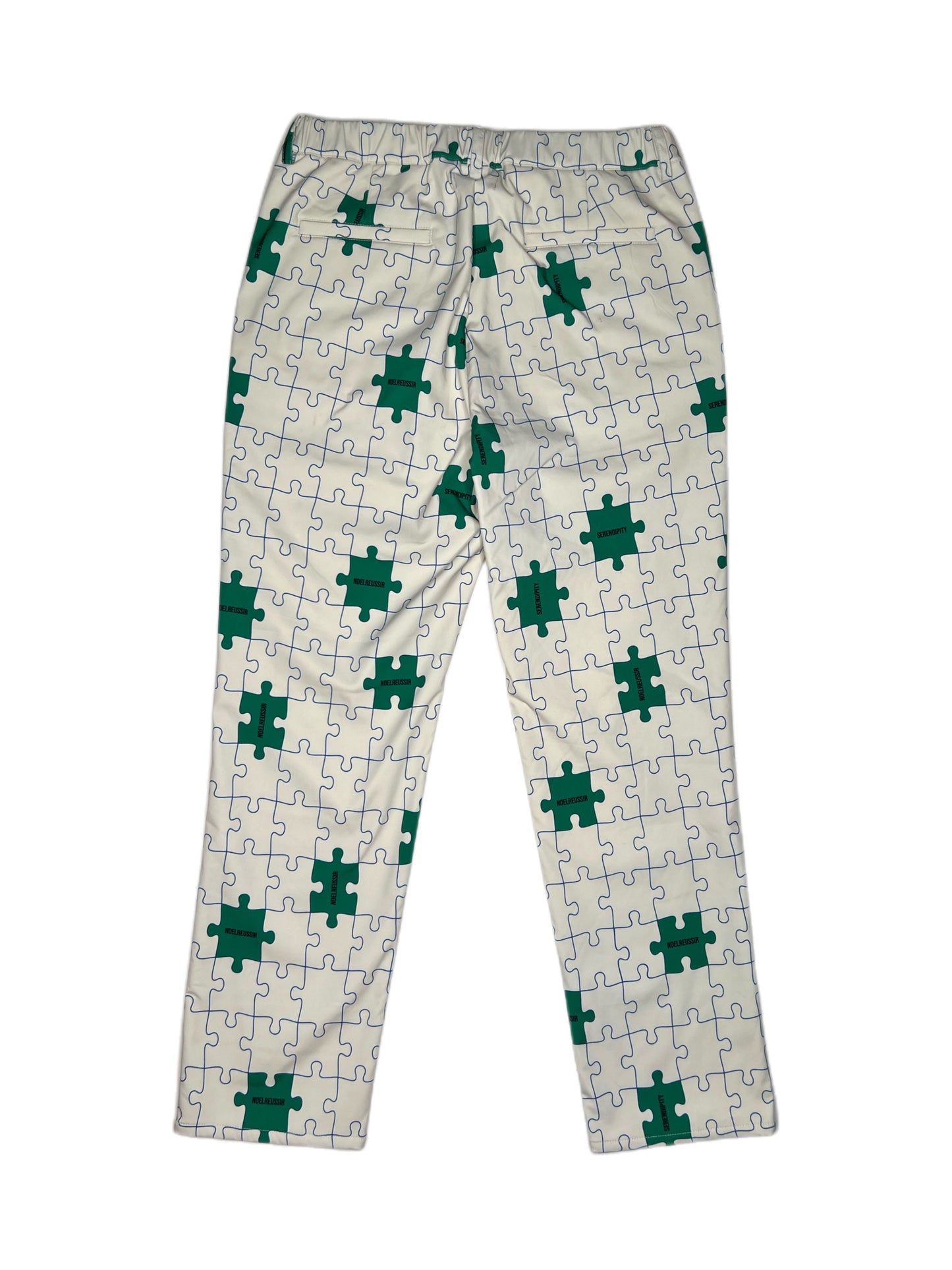 “Puzzle Fleece Lined Long Pants”