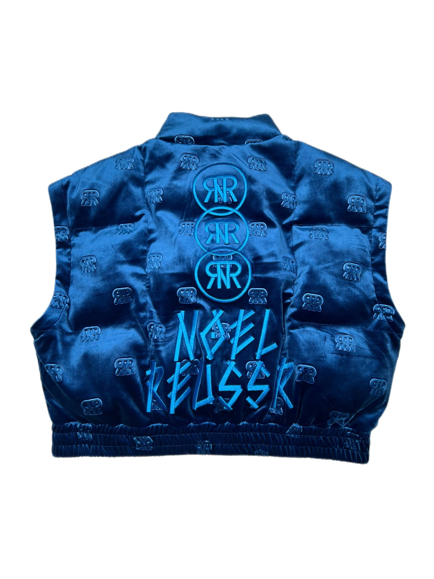 “Velvet Embossed Two-Way Outer Jacket”