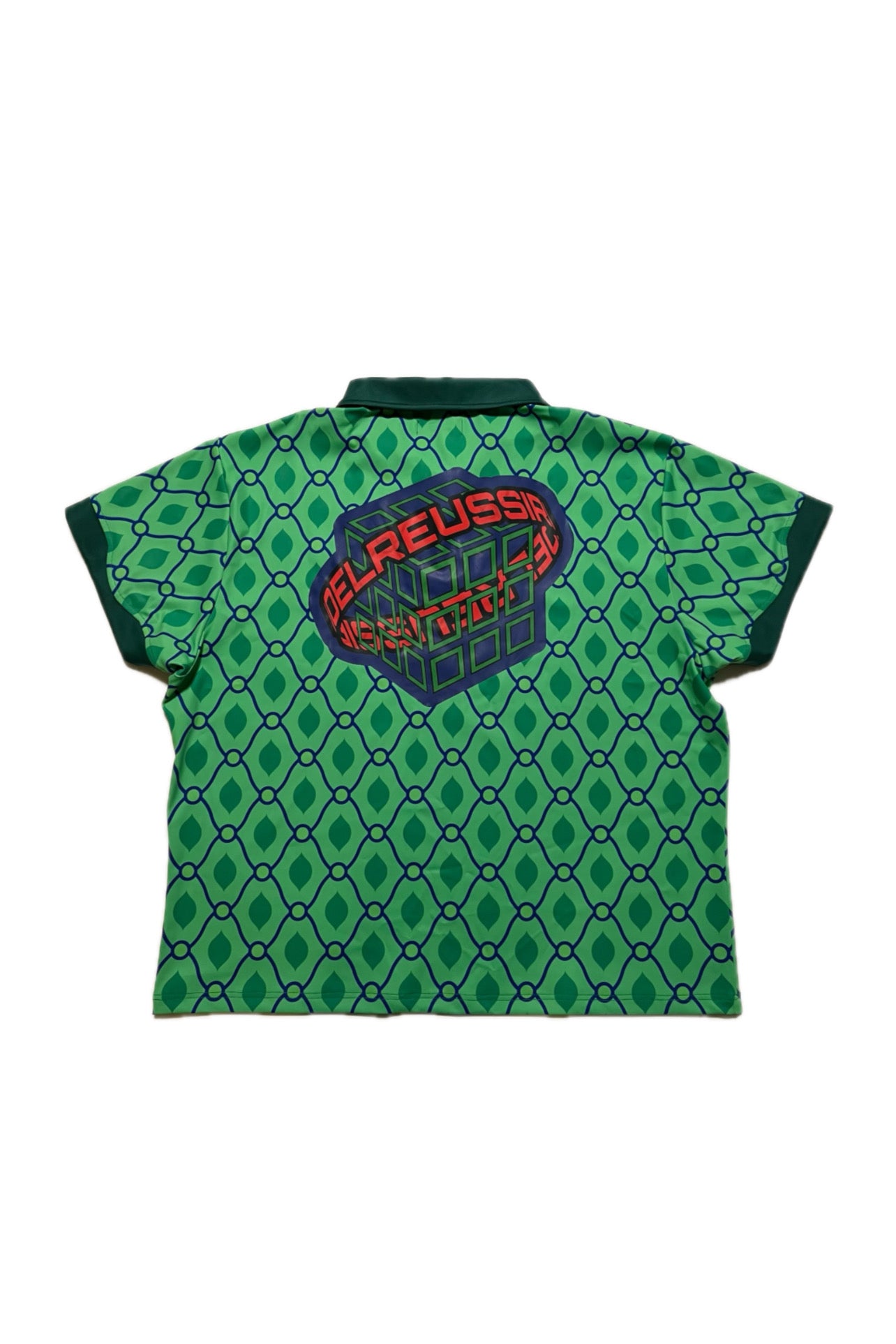 Horizon Cube Half Zip Polo（GREEN）