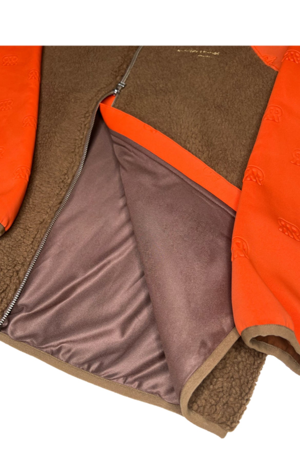 Boa Docking Zip Up JKT(ORANGE×BROWN)