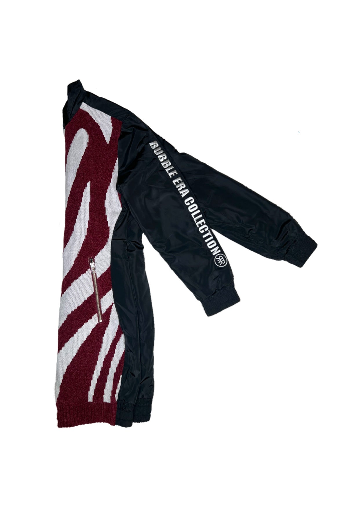 Zip Up Quilting One Piece(BLACK)