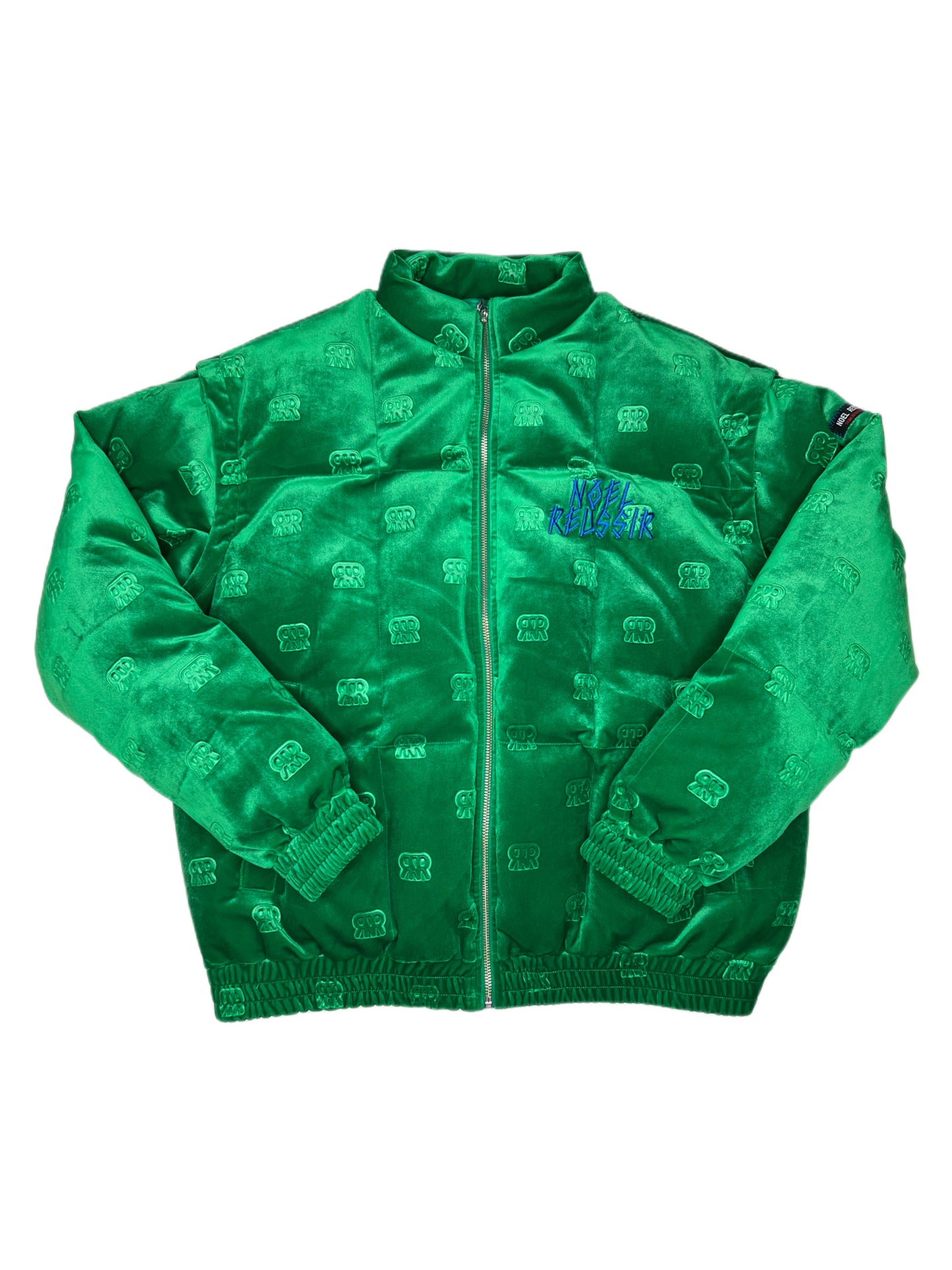 “Velvet Embossed Two-Way Outer Jacket”