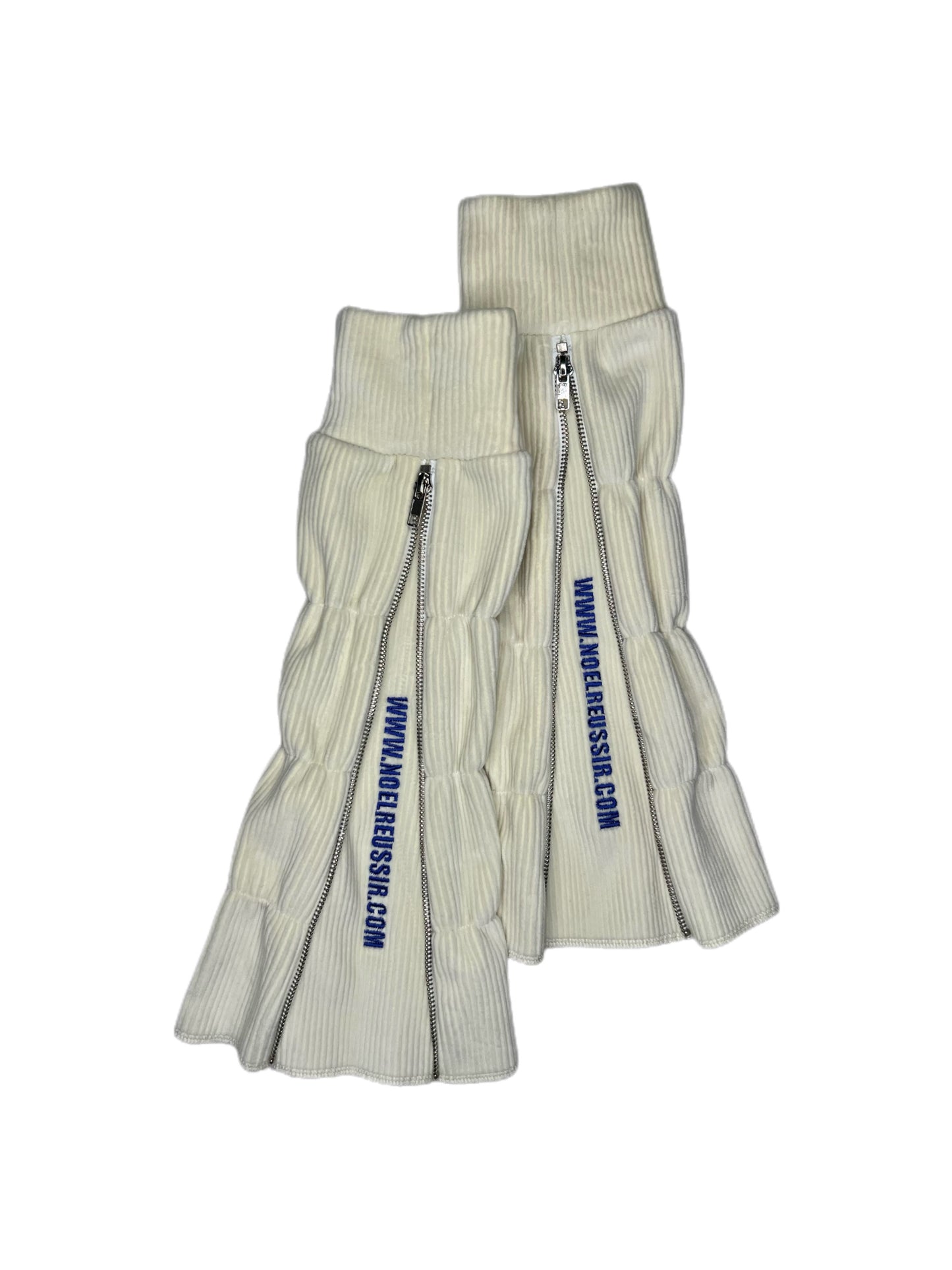 Serendipity Corduroy Leg Warmers(WHITE)