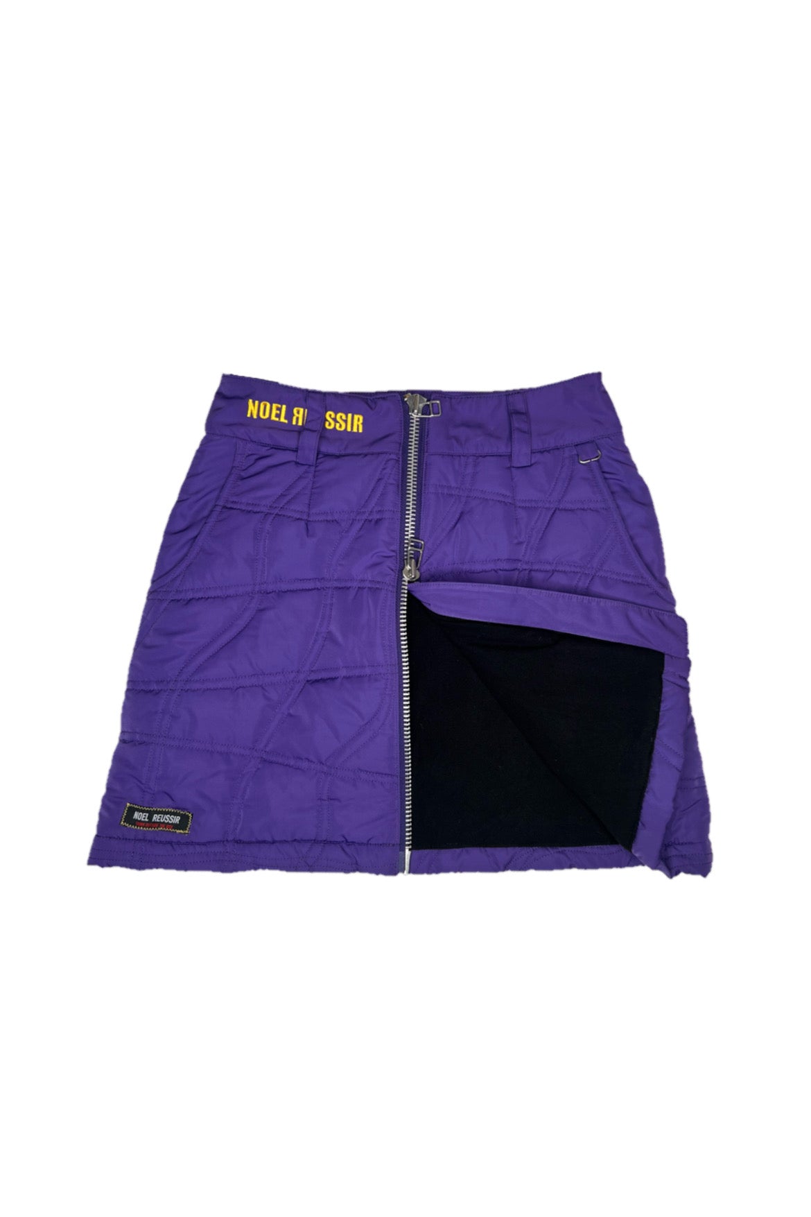 Full Zip Up Skirt(PURPLE)
