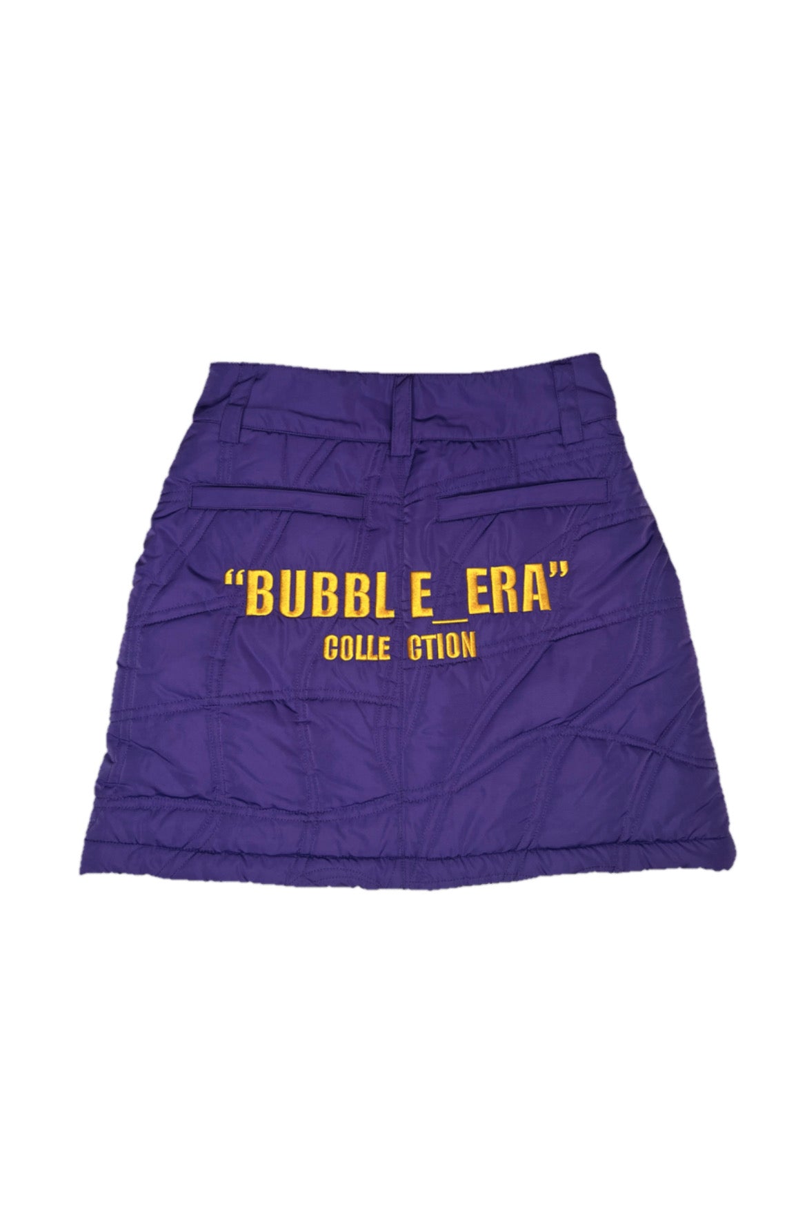 Full Zip Up Skirt(PURPLE)
