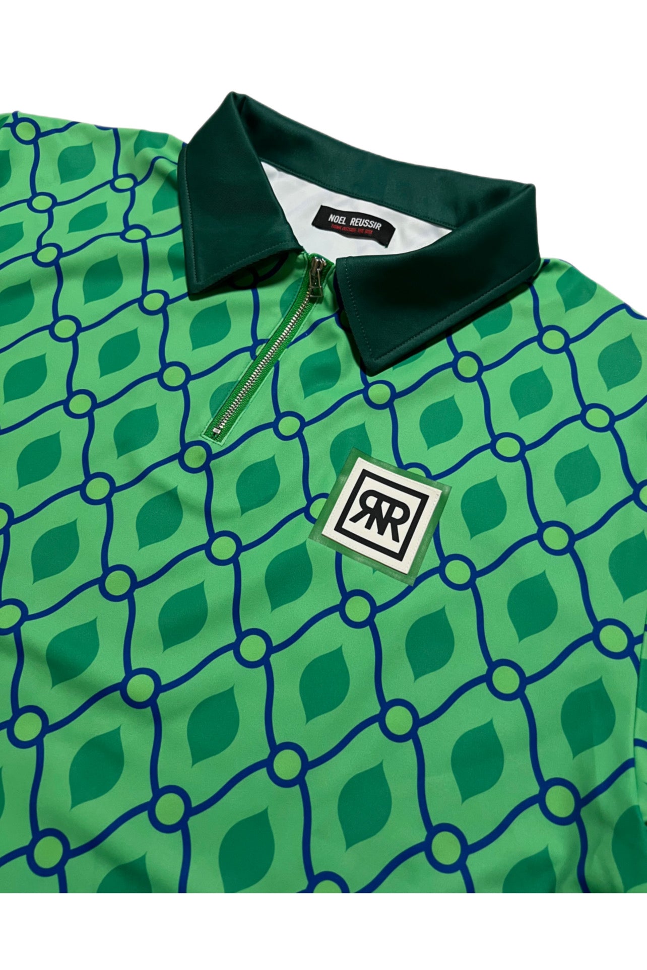 Horizon Cube Half Zip Polo（GREEN）