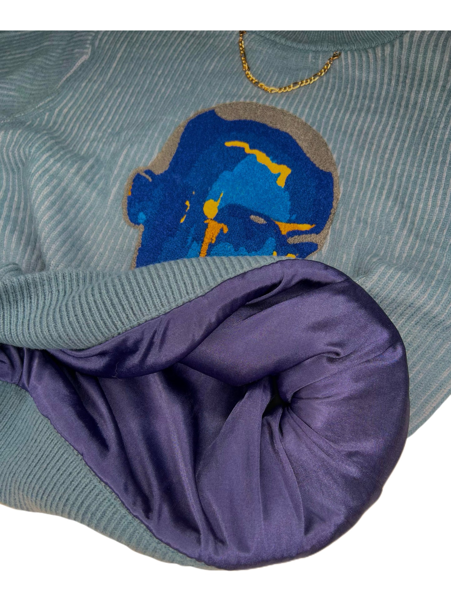 Thermo-Serendipity Rib Pile Knit