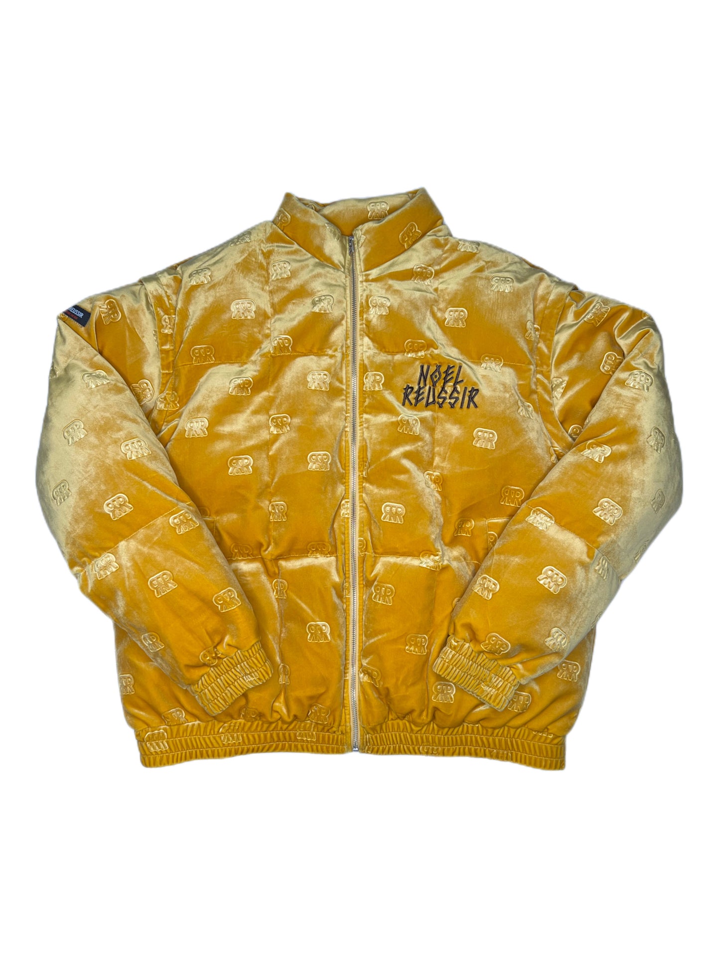 “Velvet Embossed Two-Way Outer Jacket”