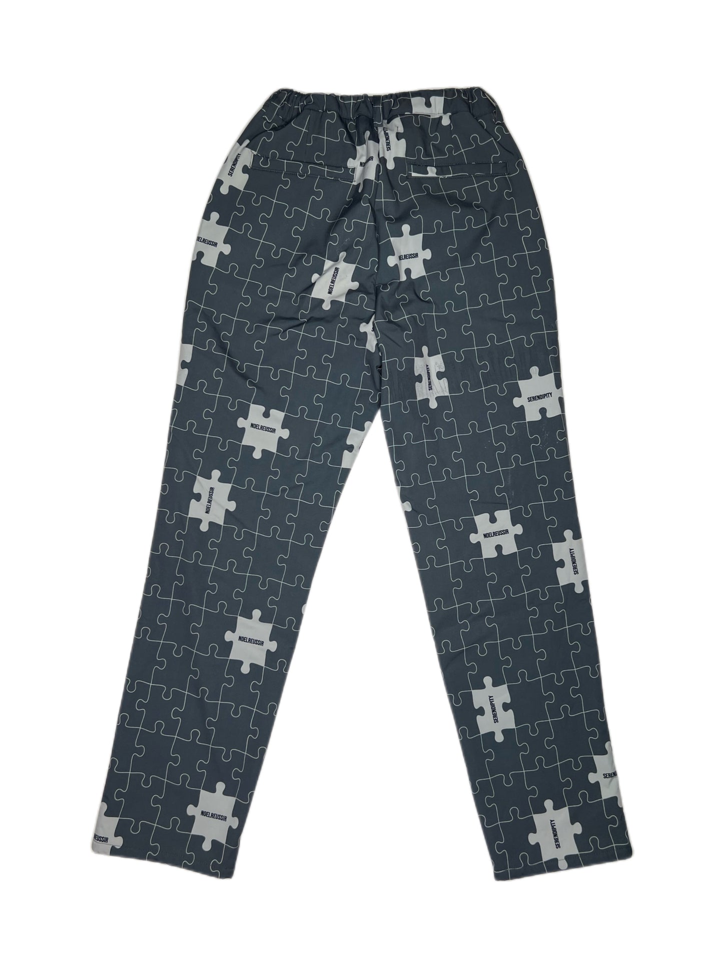 “Puzzle Fleece Lined Long Pants”