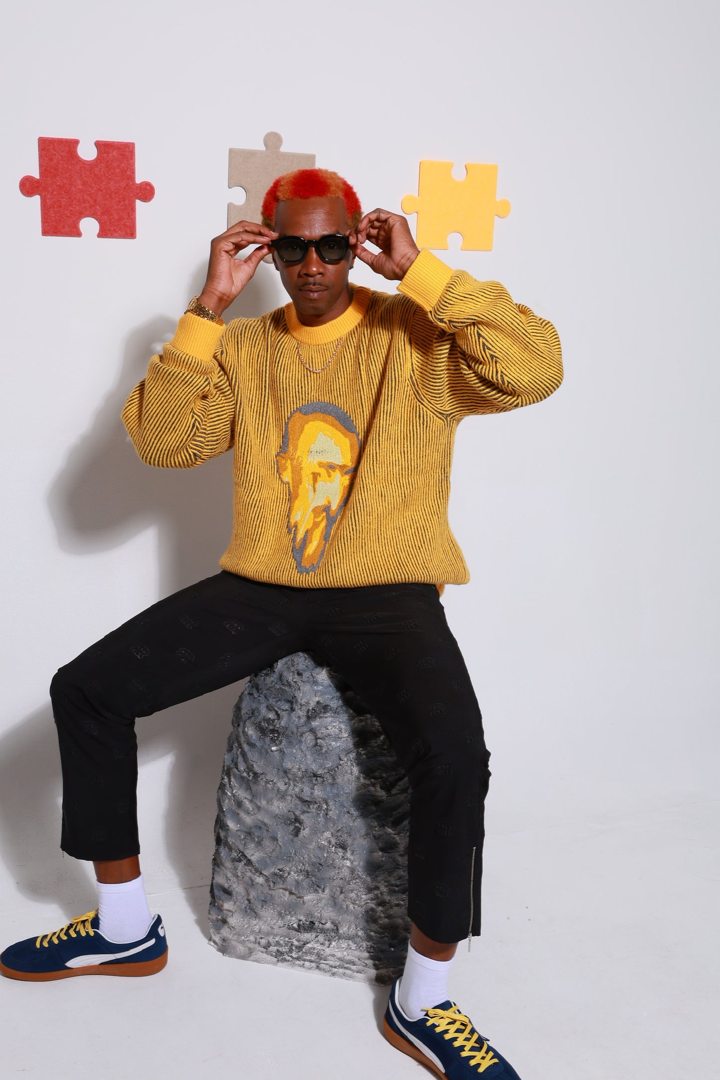 Thermo-Serendipity Rib Pile Knit