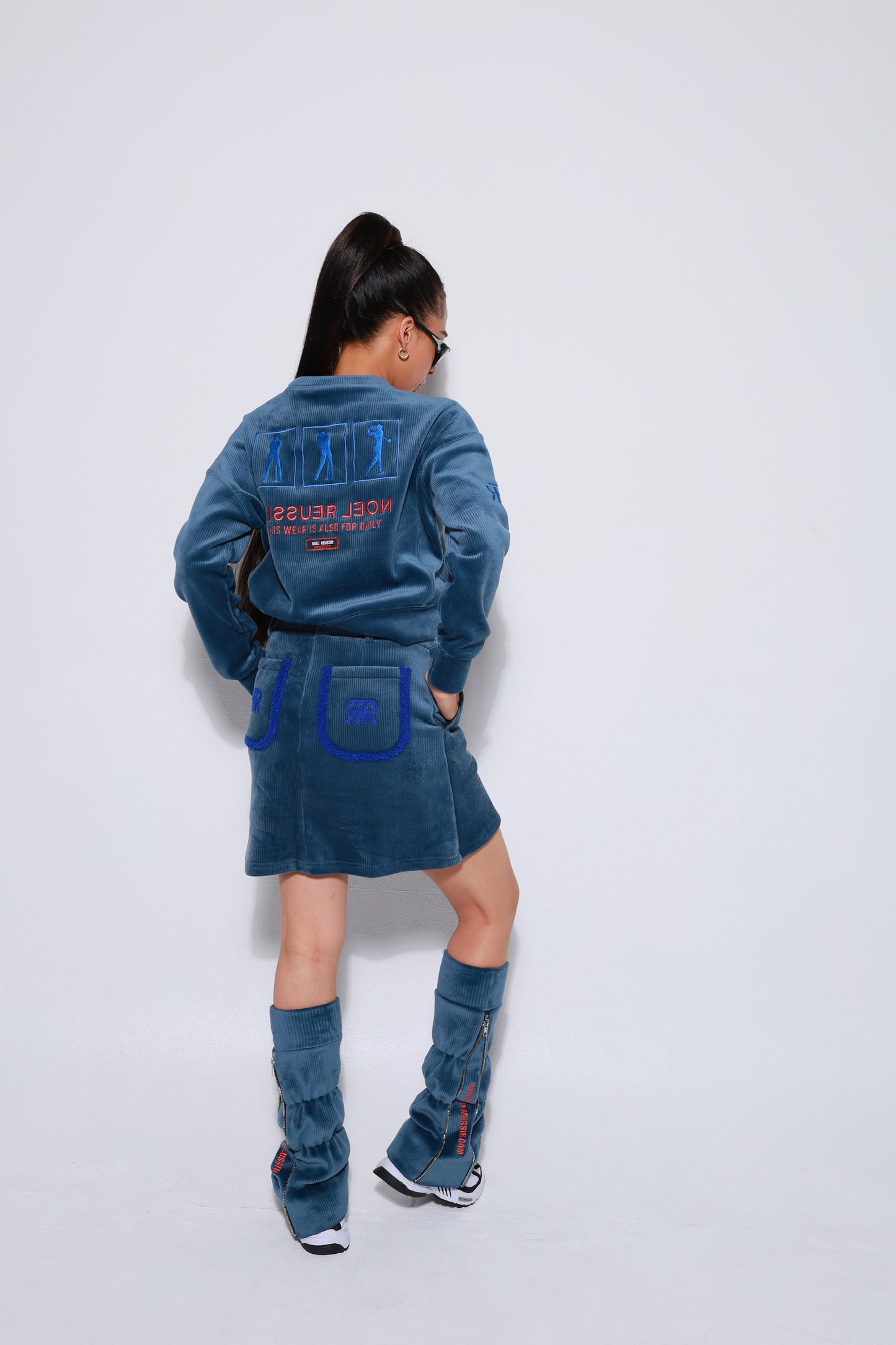 Serendipity Corduroy Crew Sweat