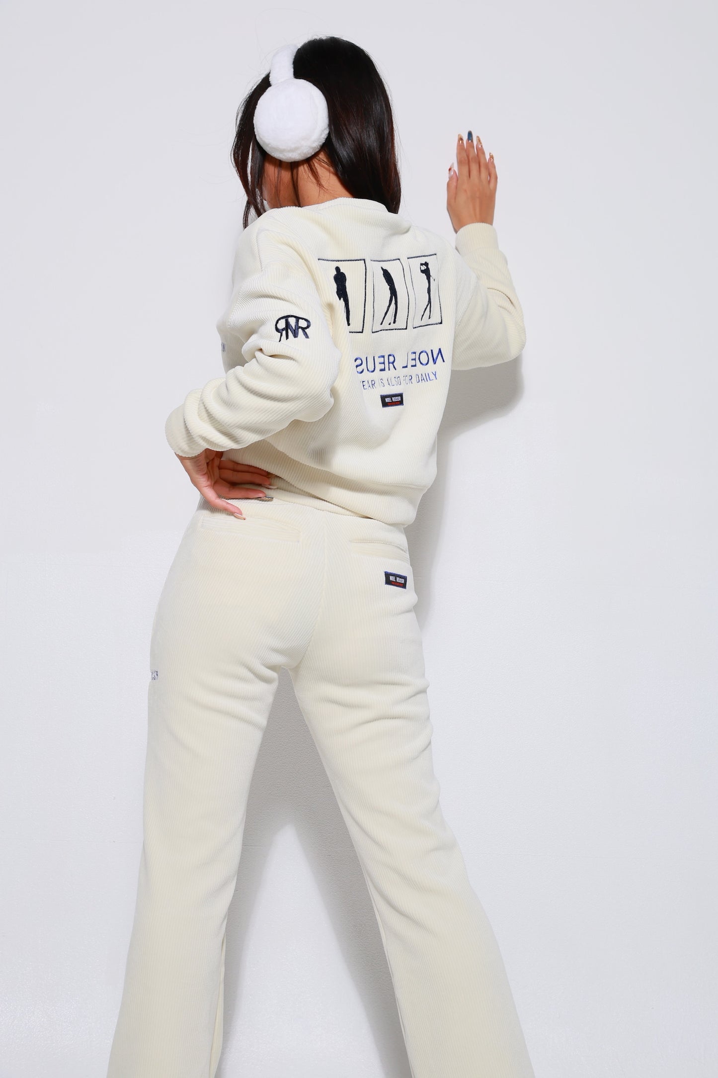 Serendipity Corduroy Sweat Pants(Ladies)