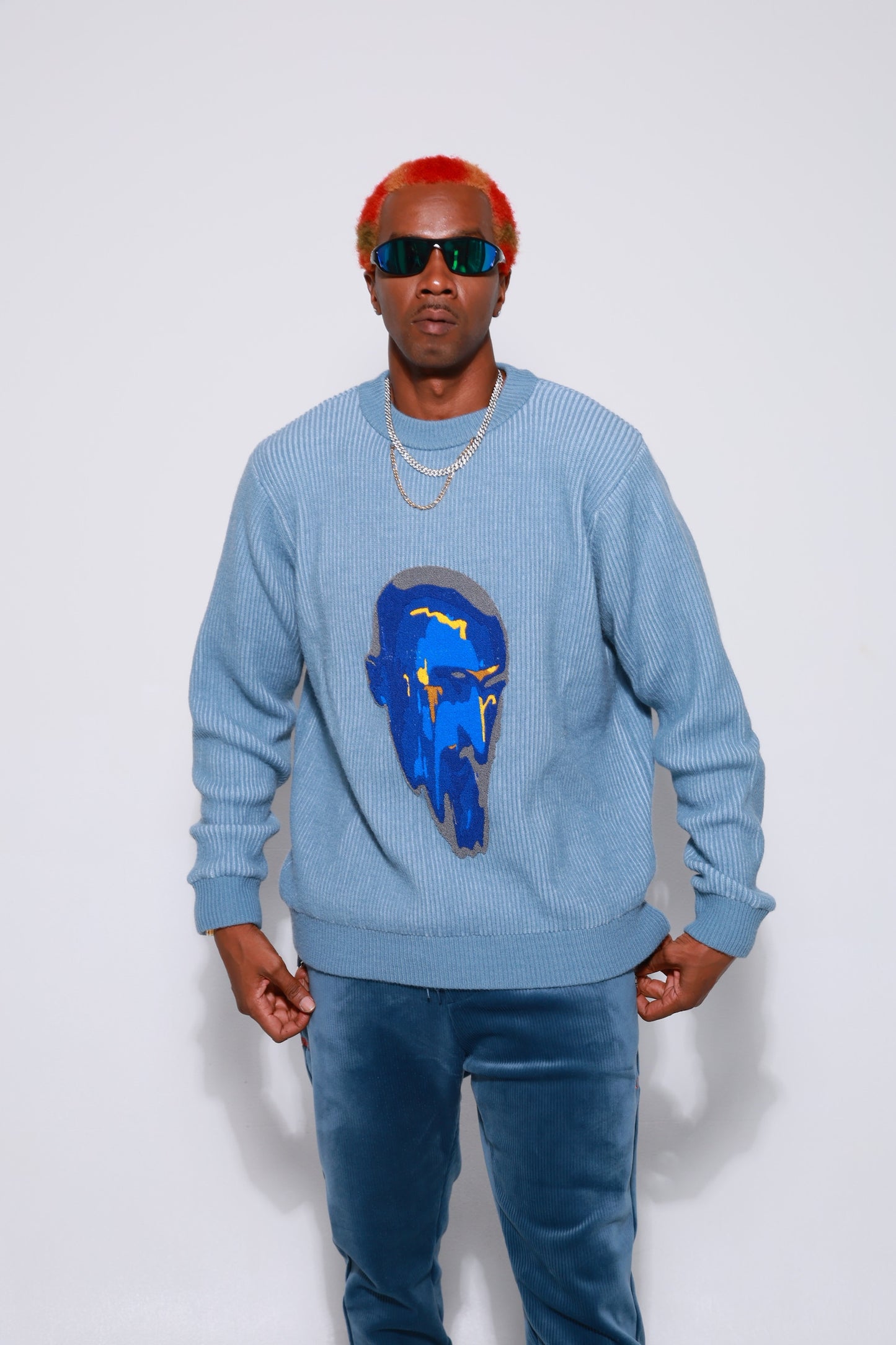 Thermo-Serendipity Rib Pile Knit