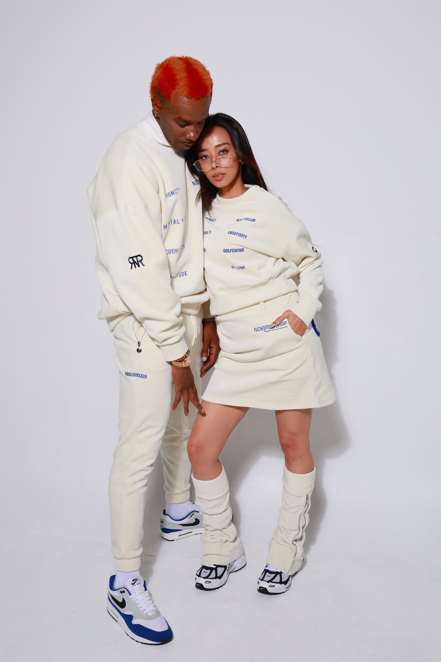 Serendipity Corduroy Crew Sweat