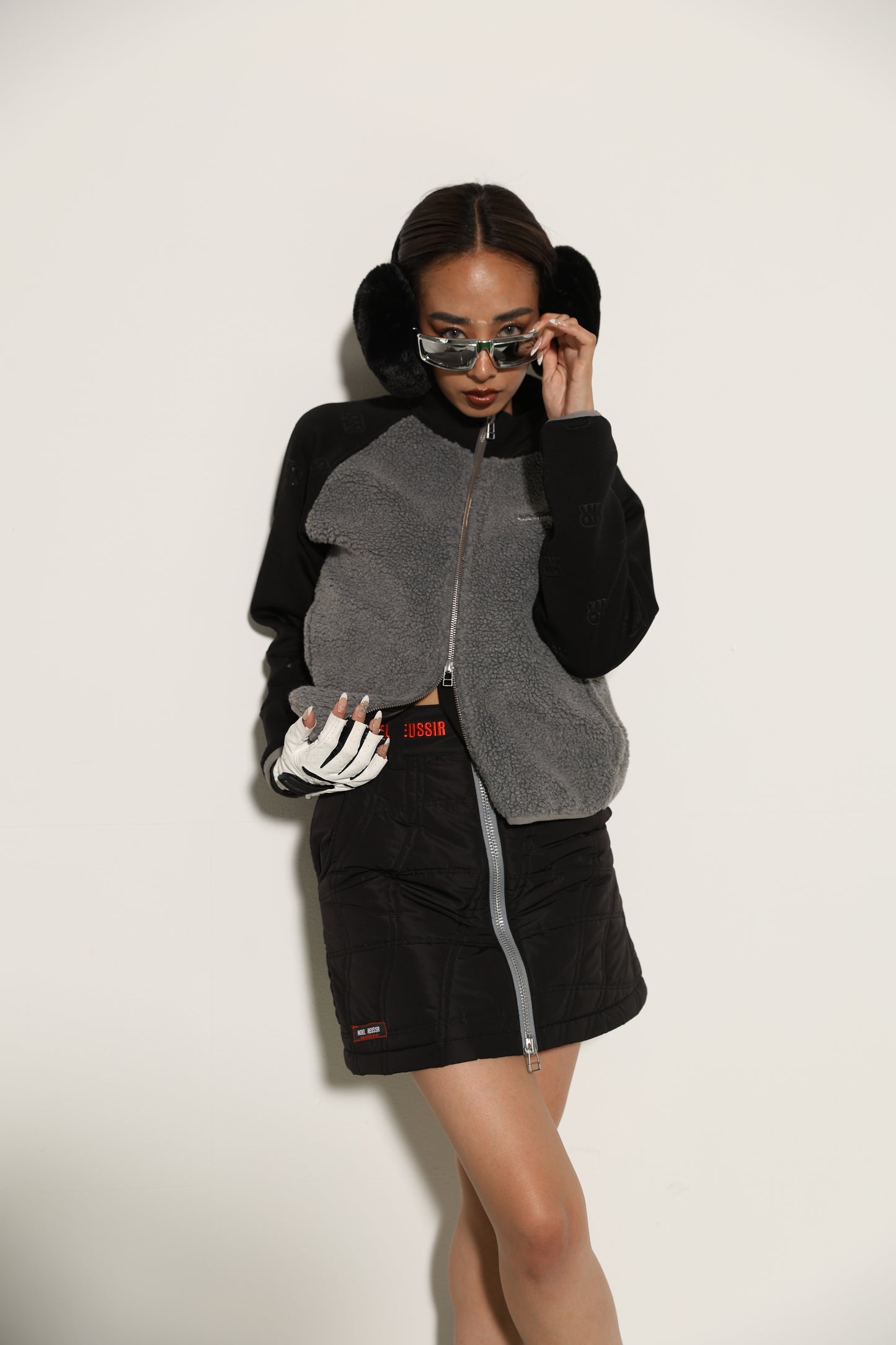 Boa Docking Zip Up JKT(ORANGE×BROWN)