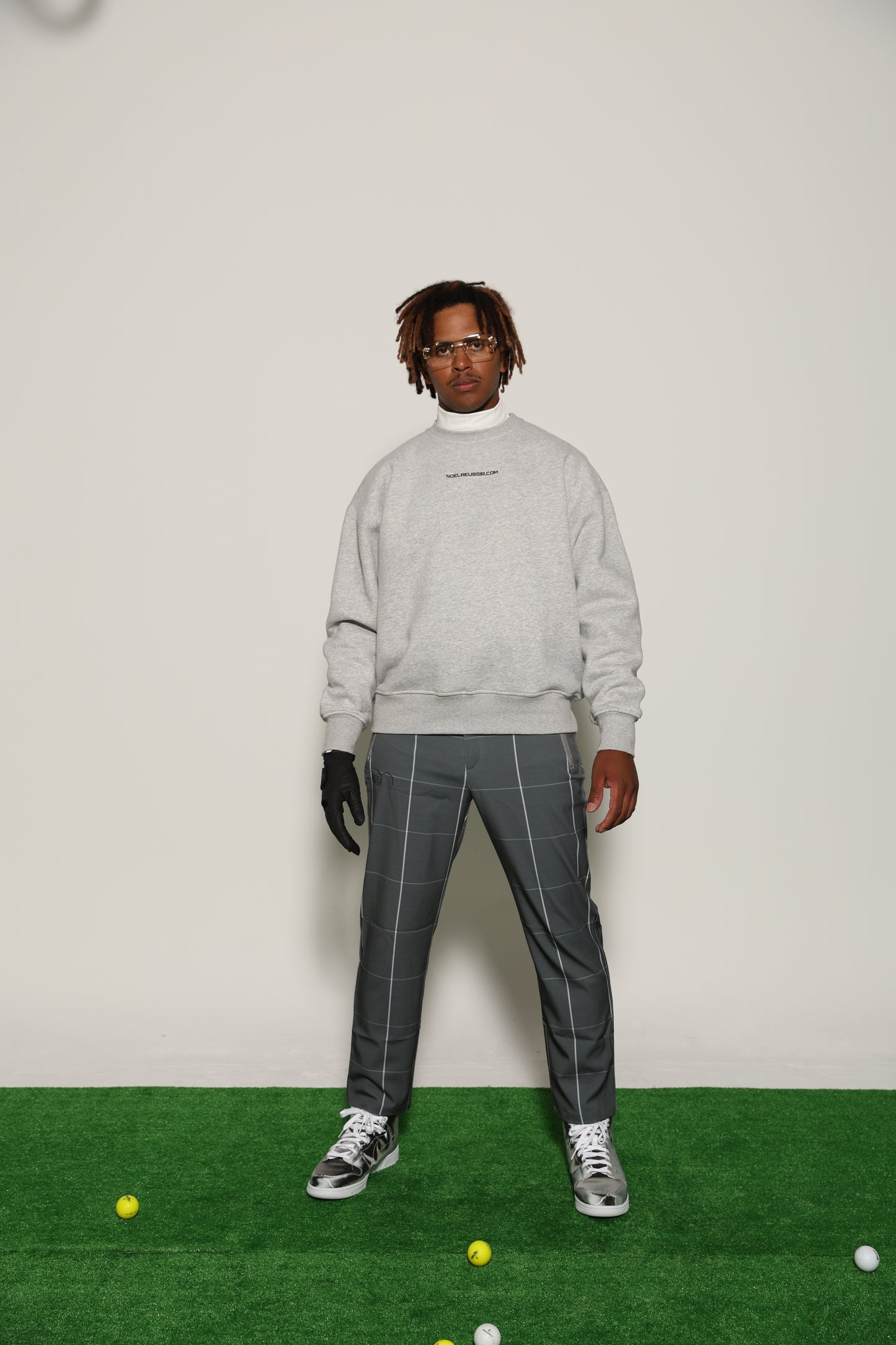 【定価¥26400/10%OFF】Detaching Patch Sweat(GRAY)