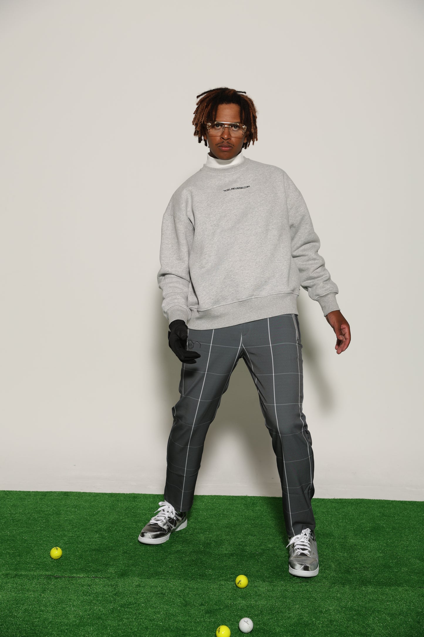 【定価¥26400/10%OFF】Detaching Patch Sweat(GRAY)