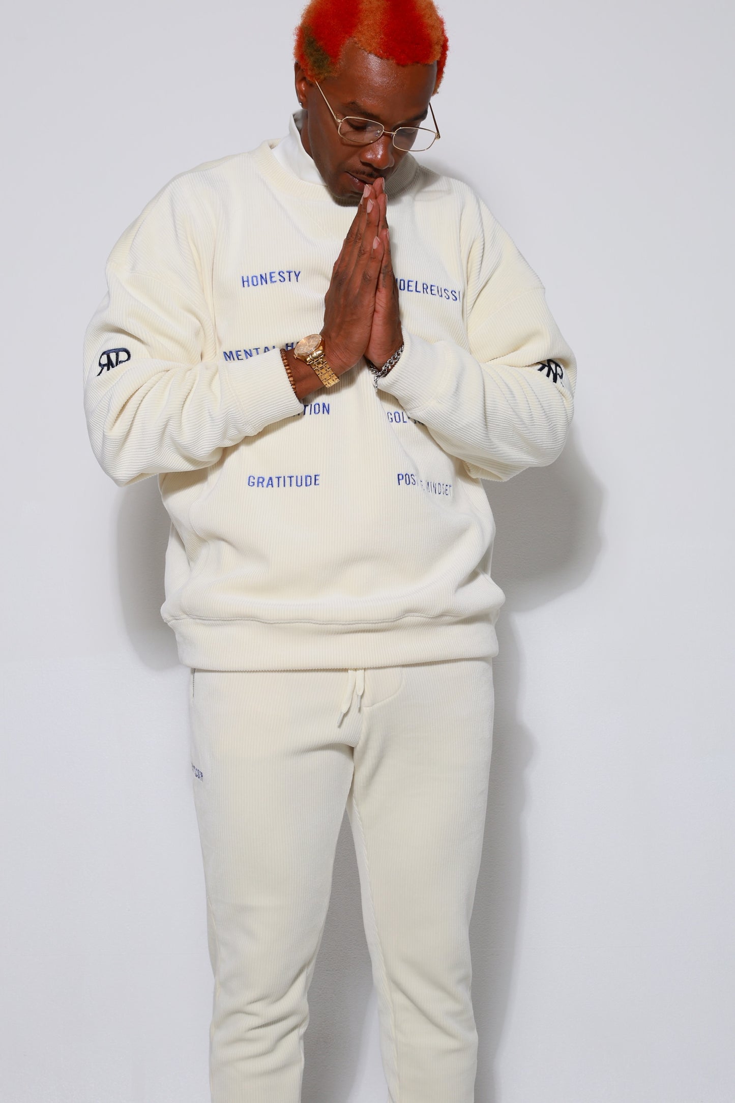 Serendipity Corduroy Crew Sweat