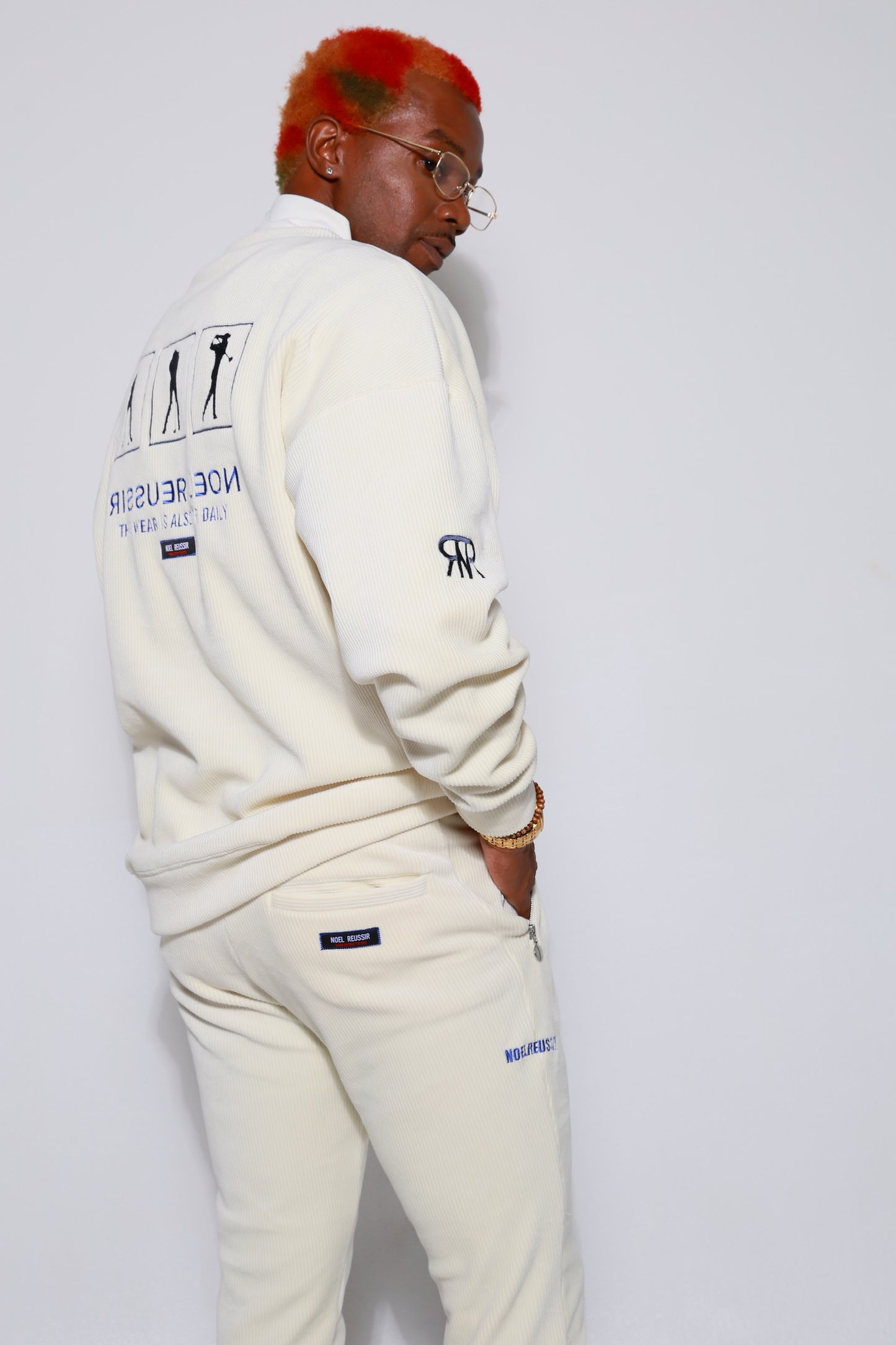 Serendipity Corduroy Crew Sweat