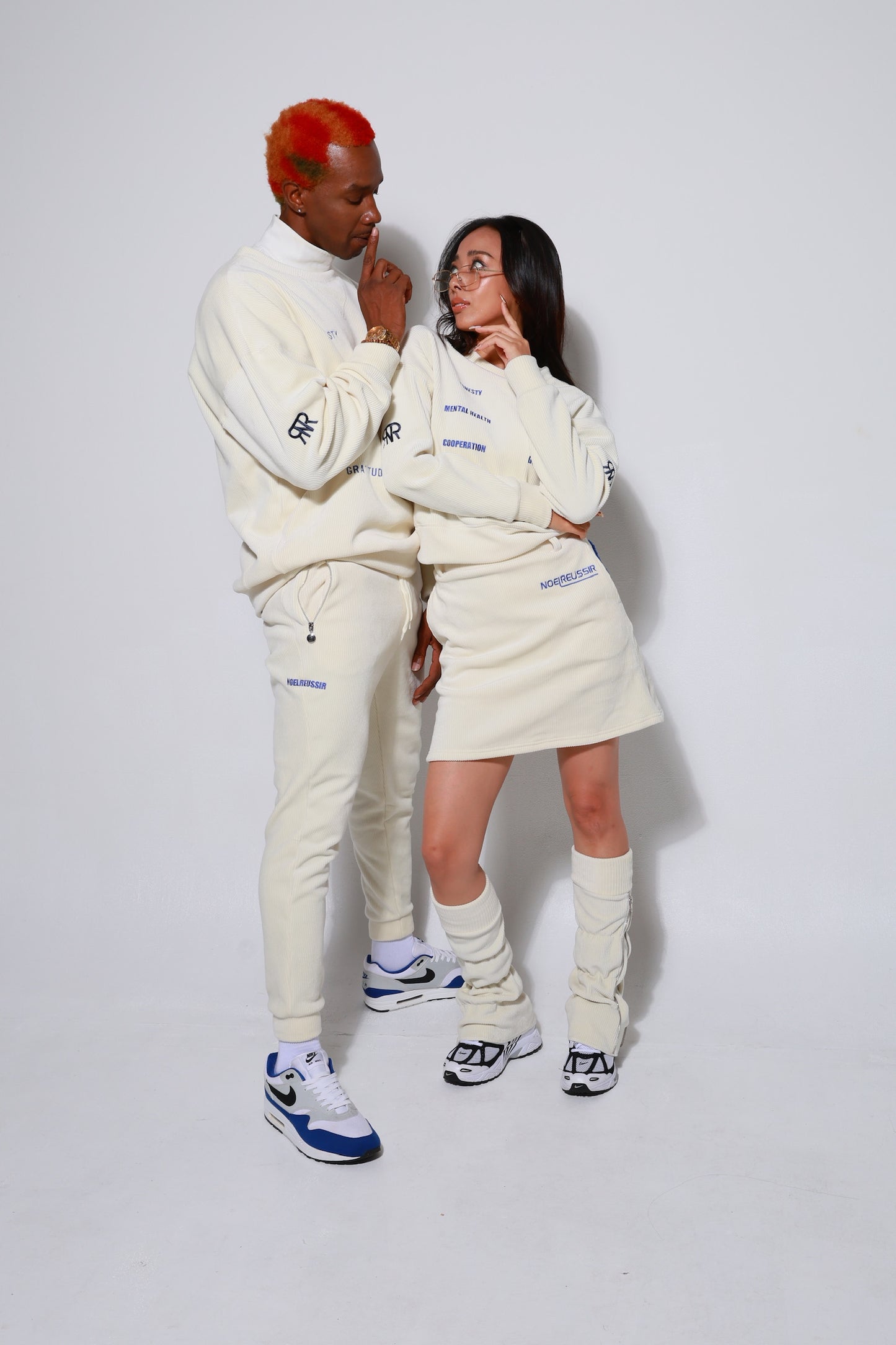 Serendipity Corduroy Crew Sweat
