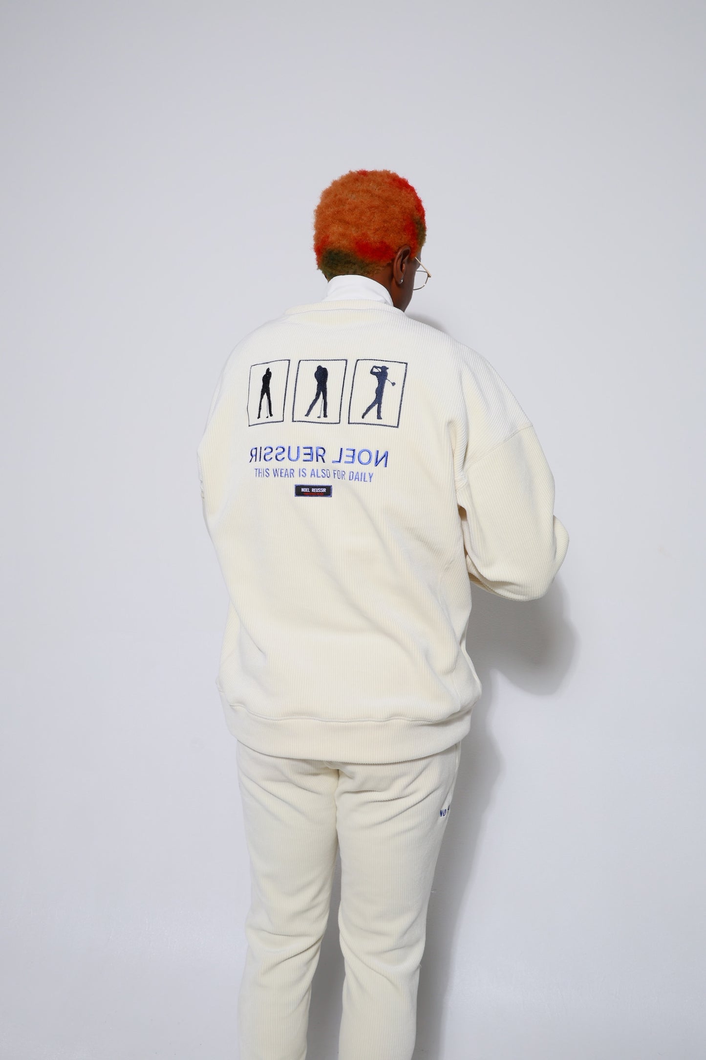 Serendipity Corduroy Crew Sweat