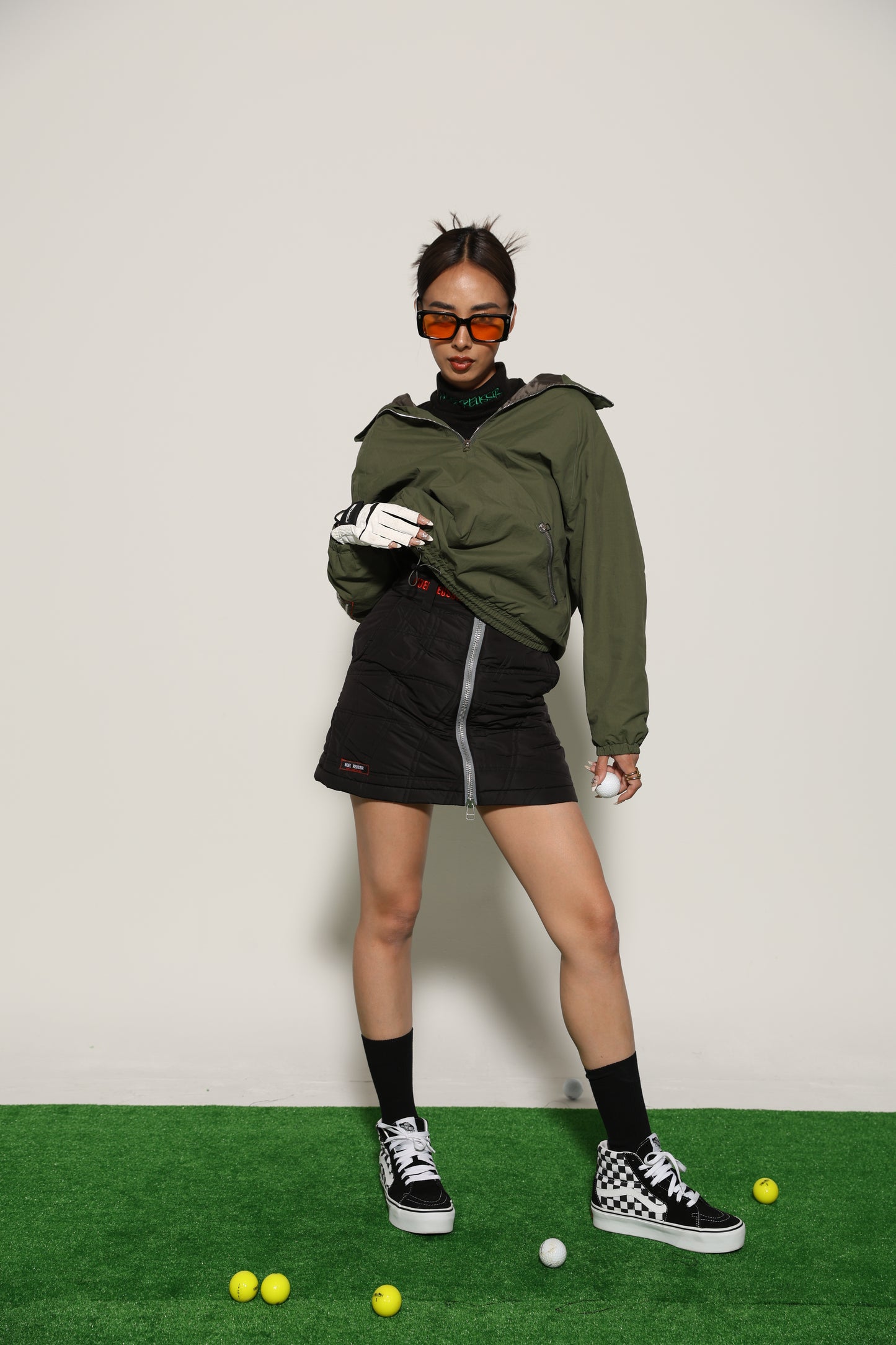 Half Zip Pullover JKT(YELLOW)