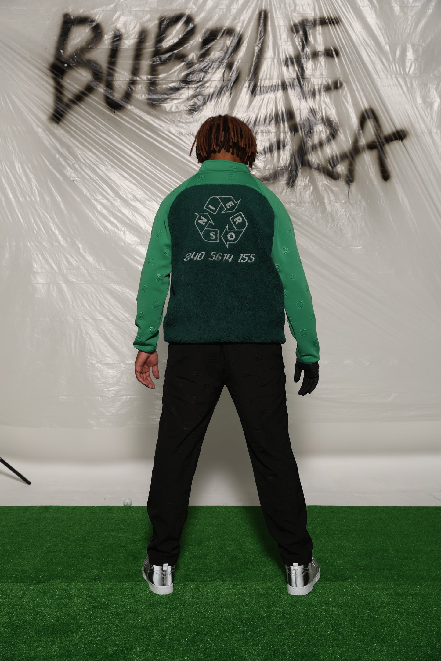 Boa Docking Zip Up JKT(GREEN×GREEN)